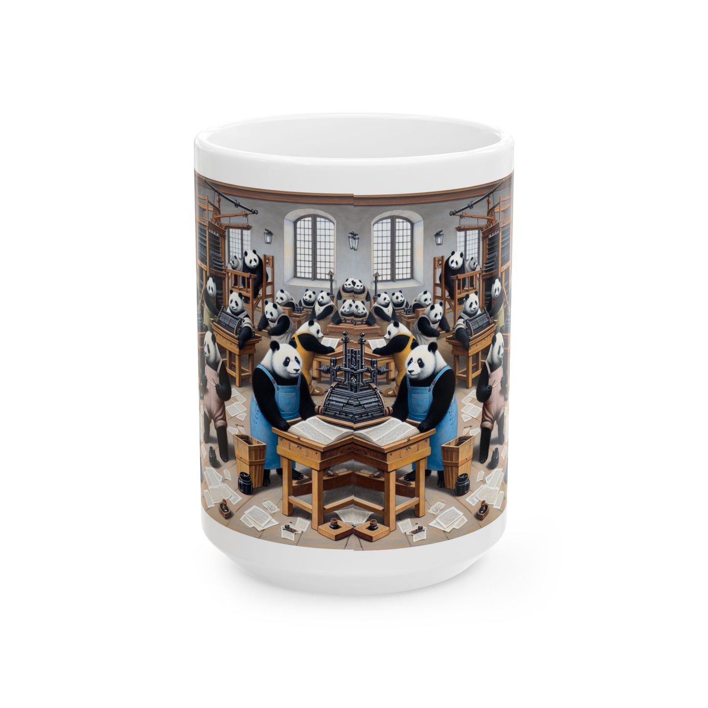 Printing Pandamonium Ceramic Mug