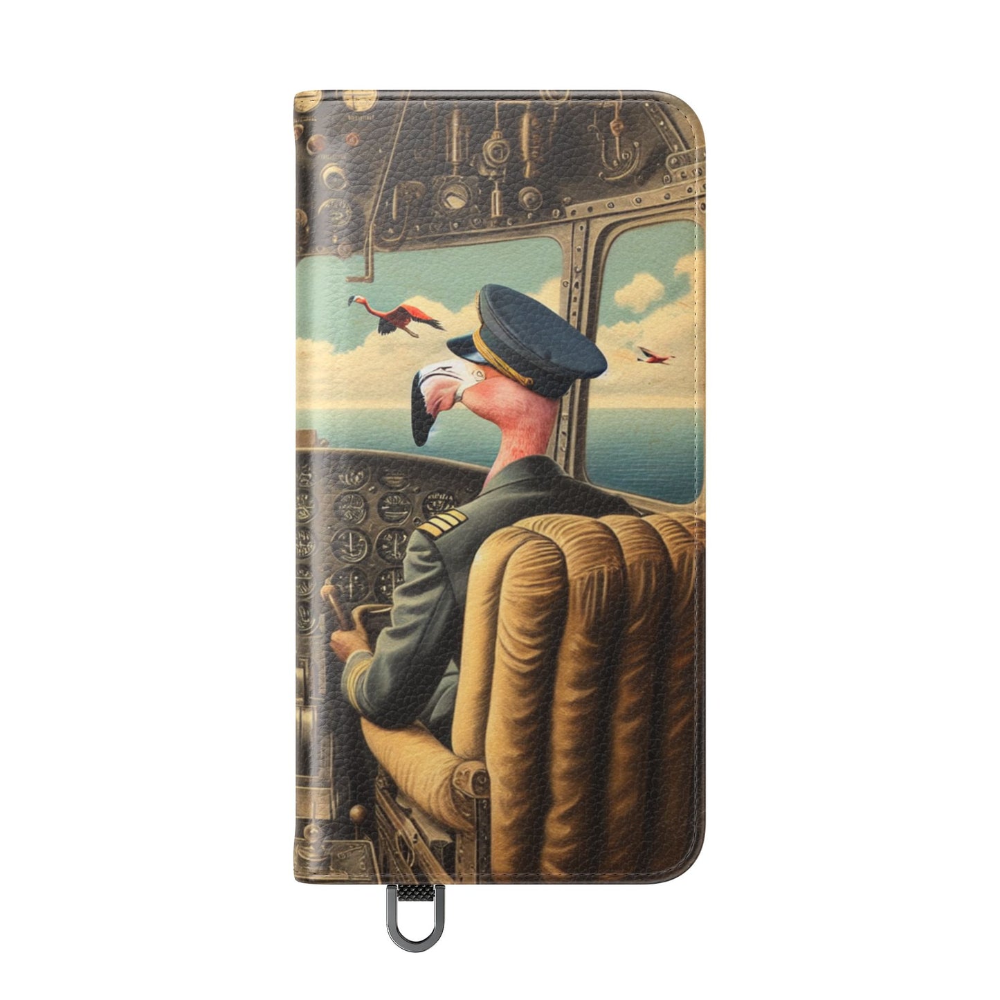 Flamingo Flight Deck Flip Case - iPhone/Galaxy