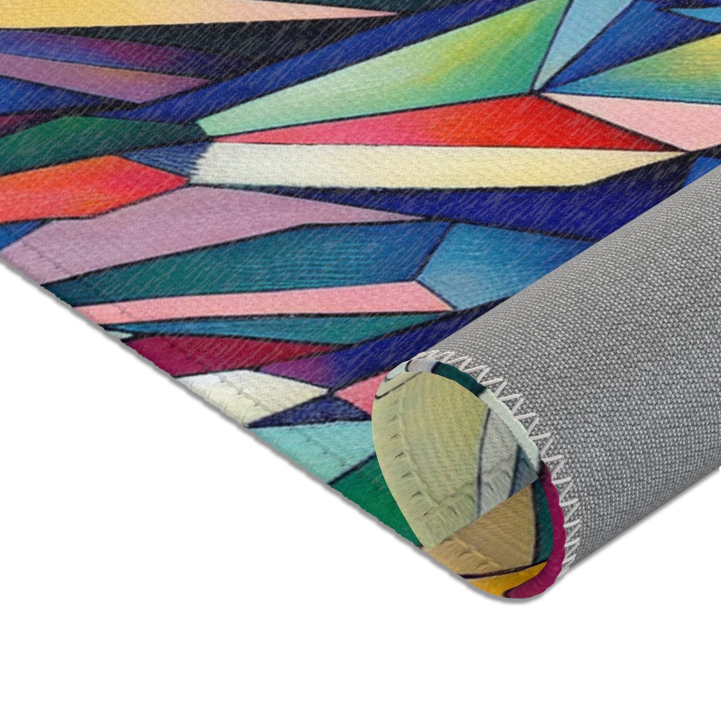 Picasso's Pixies Area Rug - HORIZONTAL