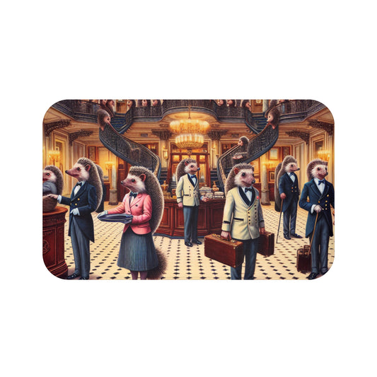 Hedgehog Hotel Bath Mat