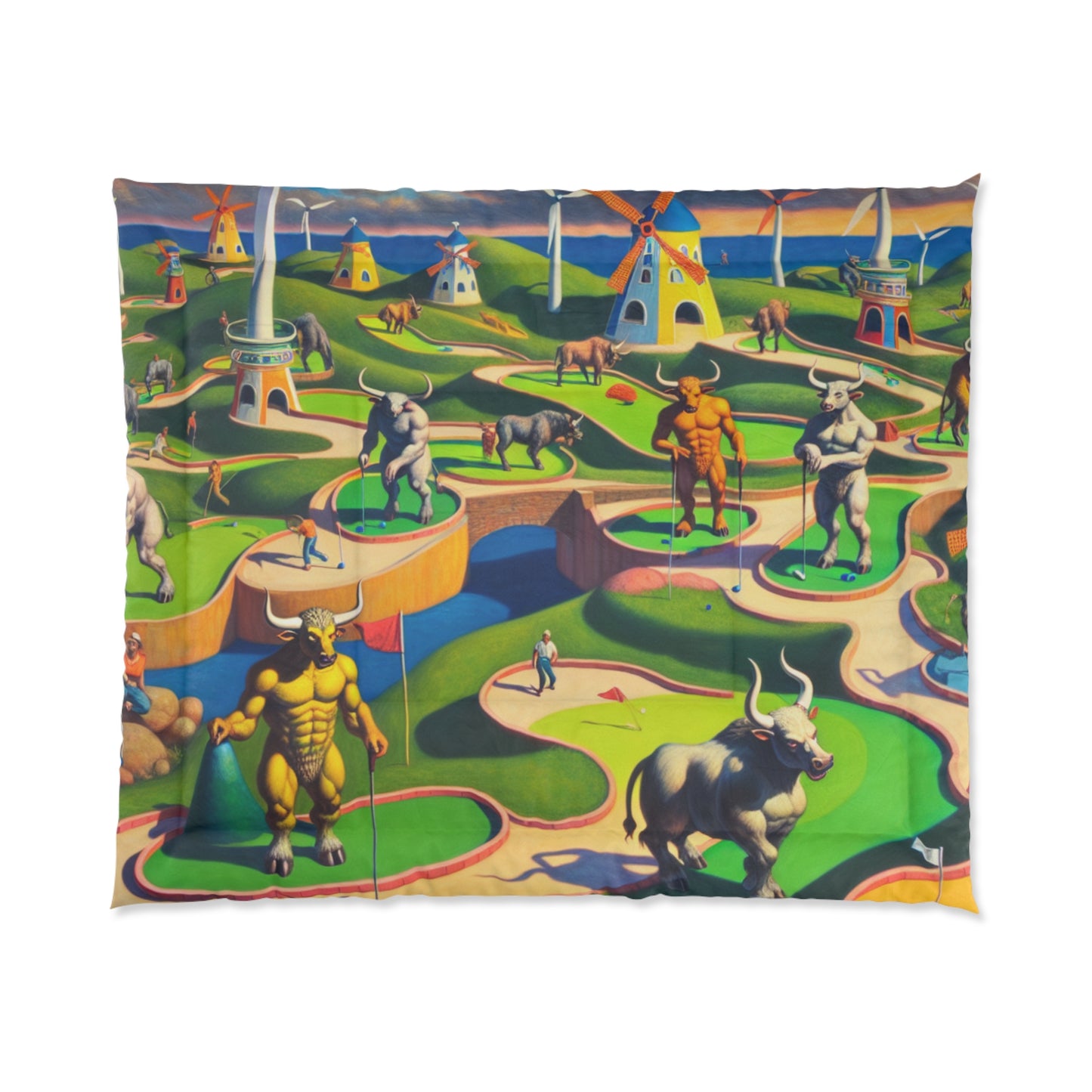 Mini-taur Golf Comforter