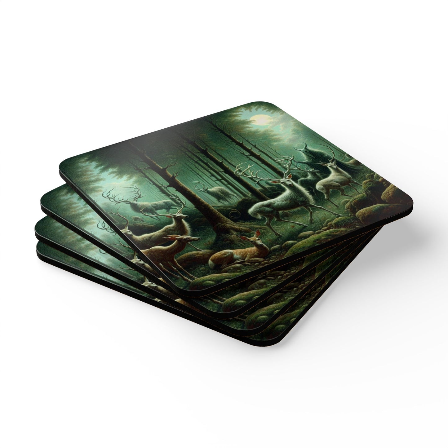 Wendigo Shepherd 4pc Coaster Set