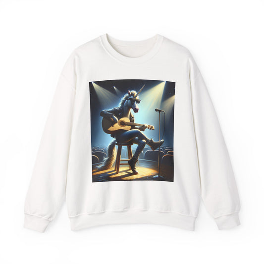 Unicorn Unplugged Crewneck Sweatshirt