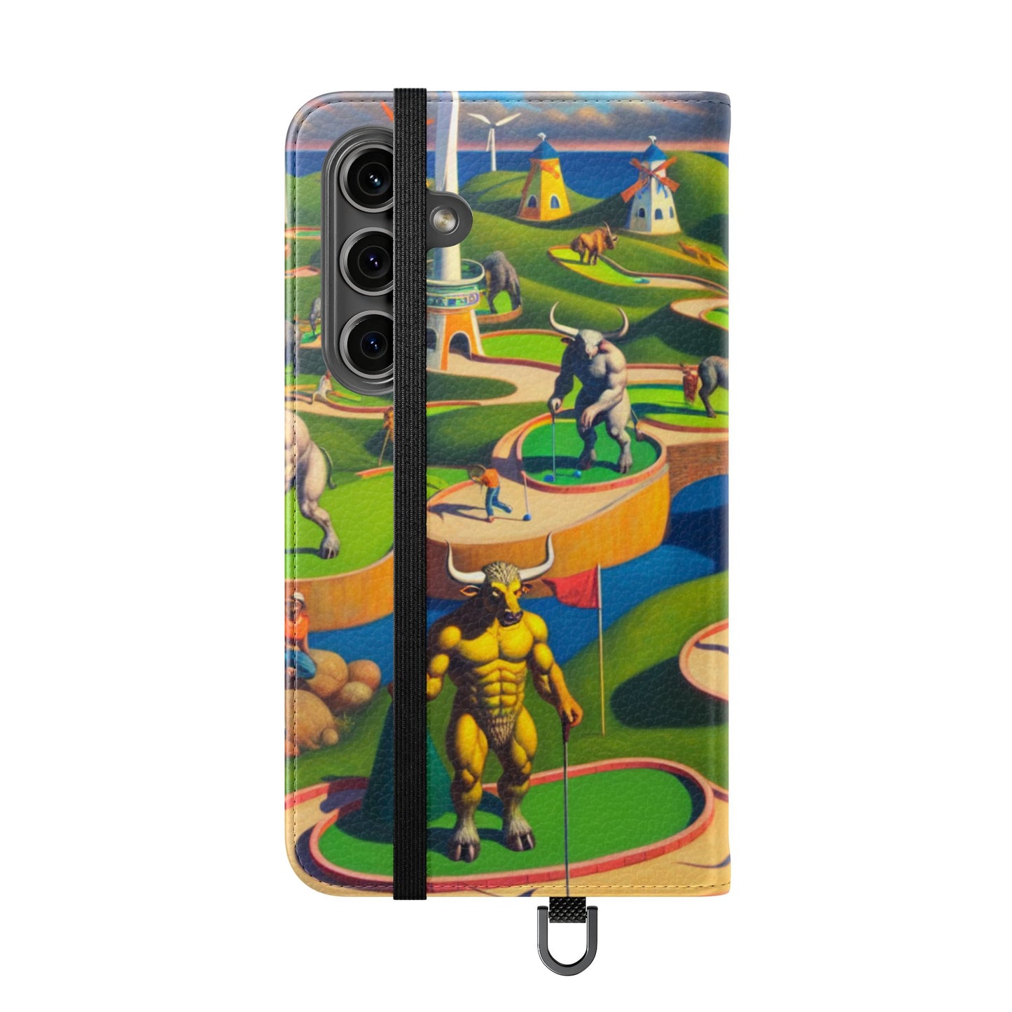 Mini-taur Golf Flip Case - iPhone/Galaxy