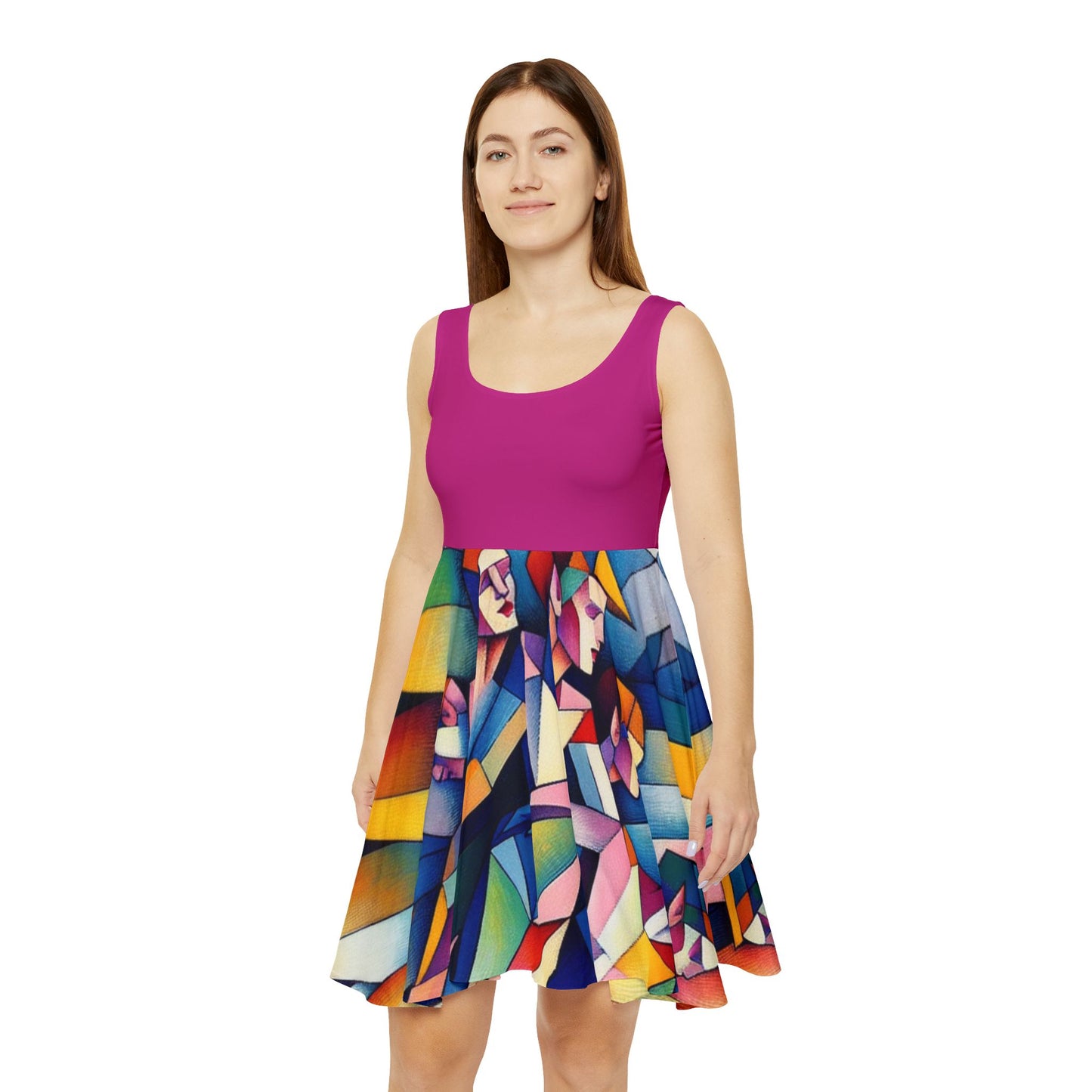 Picasso's Pixies Skater Dress