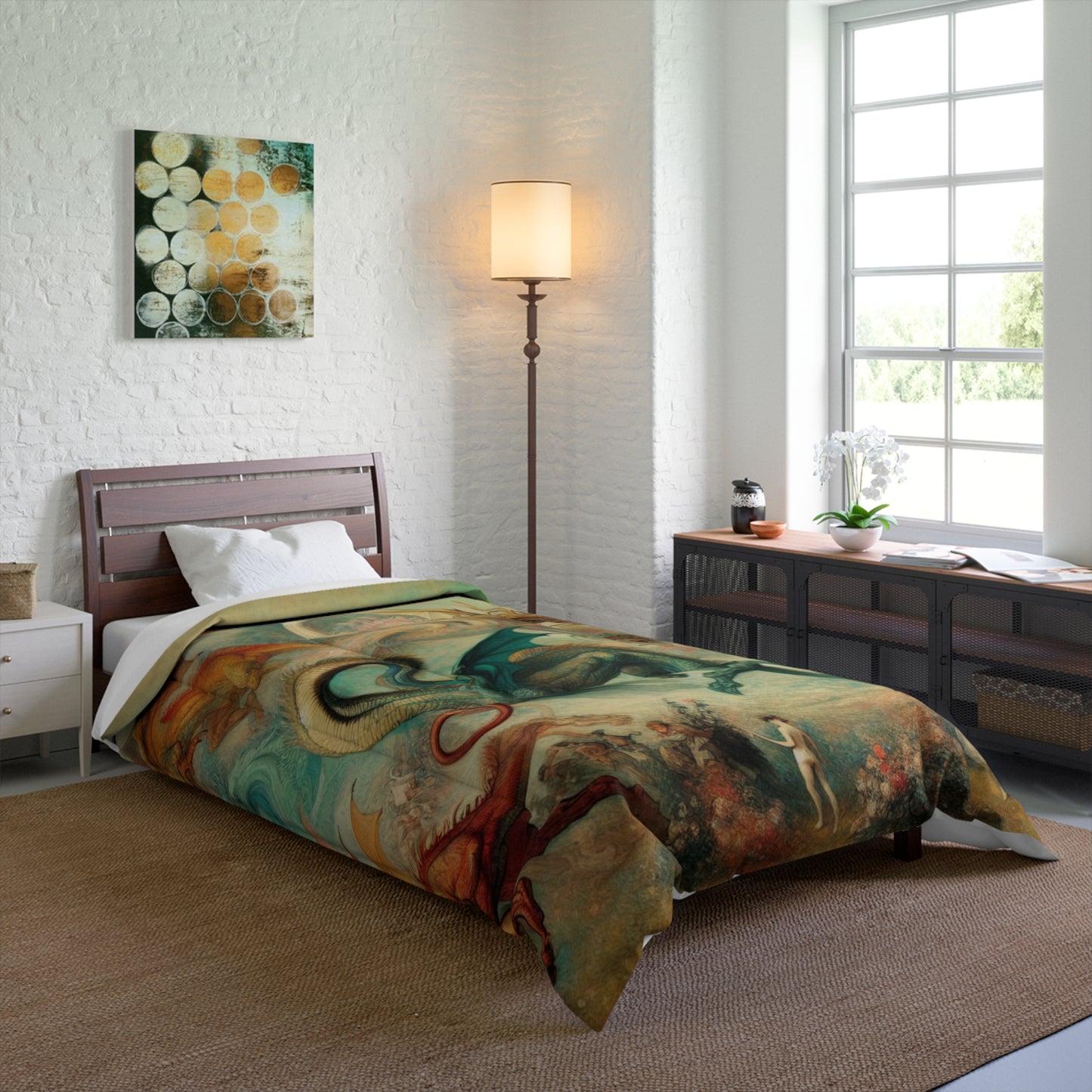 Degas Dreams of Dragons Comforter