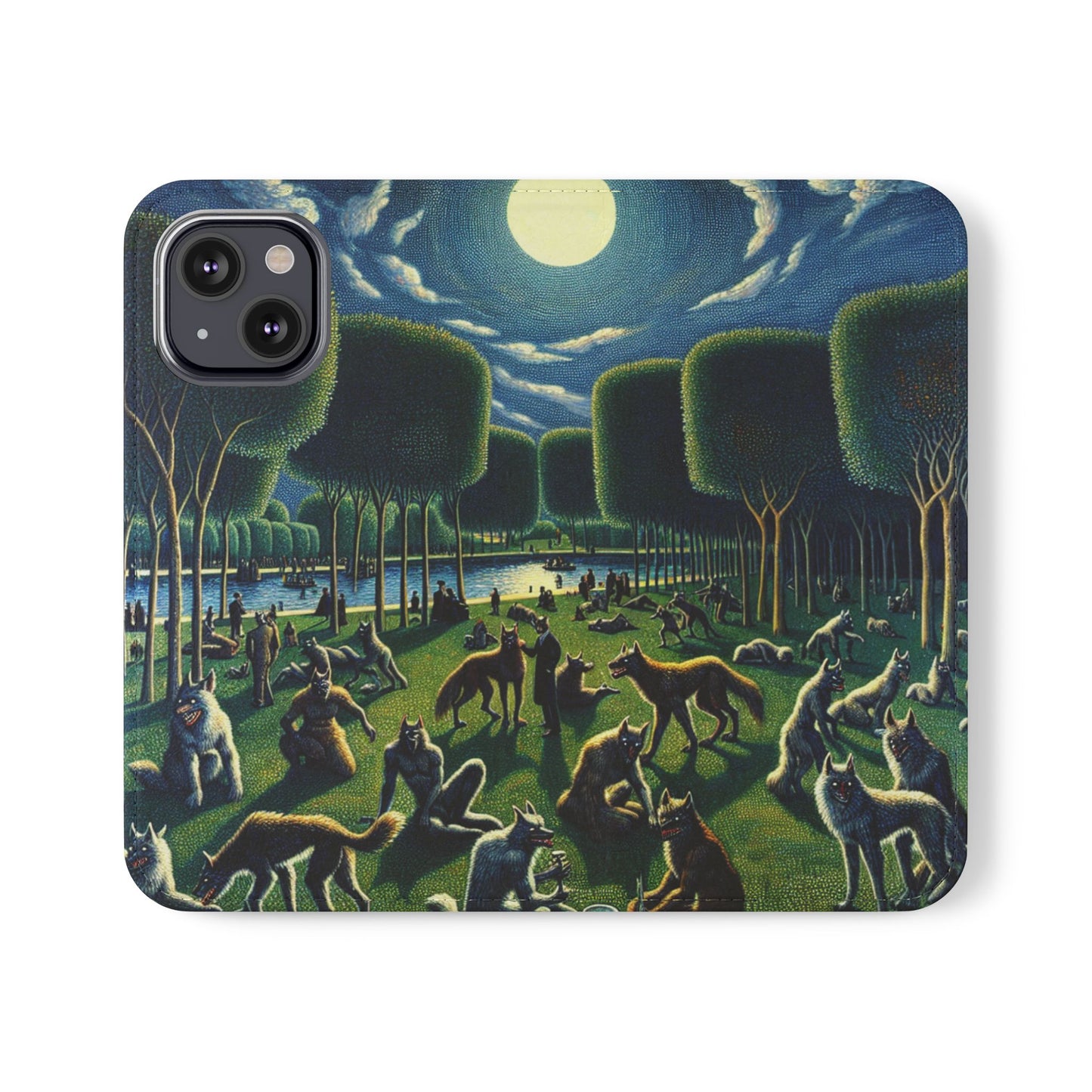 Werewolves at the Waterfront Flip Case - iPhone/Galaxy