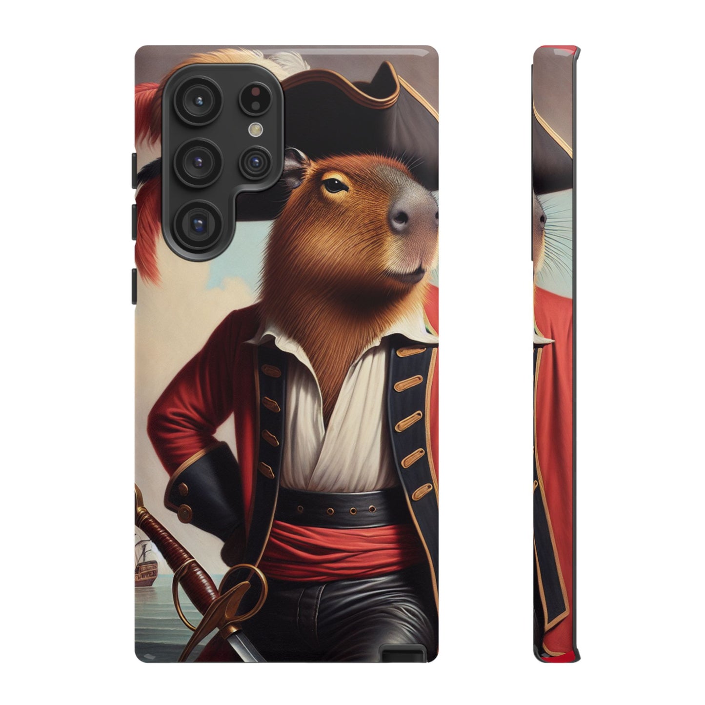 Captain Capybara Phone Case - GALAXY