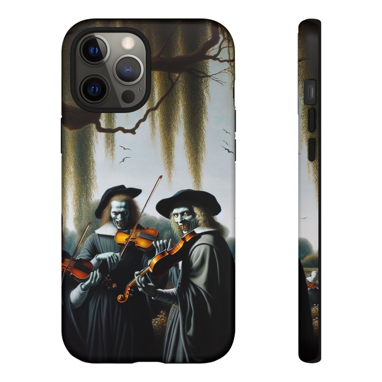 Vermeer's Vampire Violinists Phone Case - IPHONE