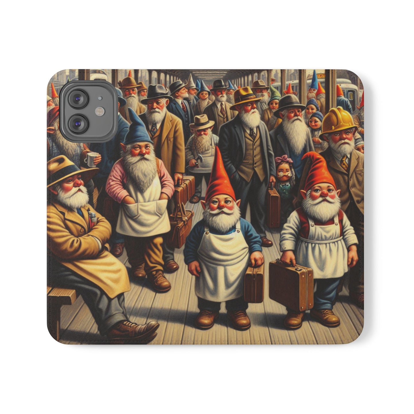 The Gnome-mute Home Flip Case - iPhone/Galaxy