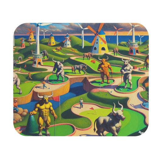 Mini-taur Golf Mouse Pad