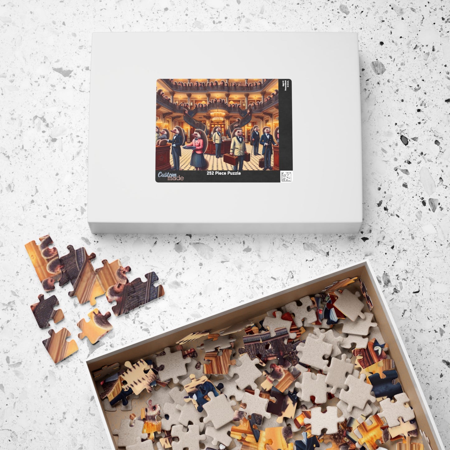 Hedgehog Hotel Puzzle (110, 252, 520, 1014-piece)