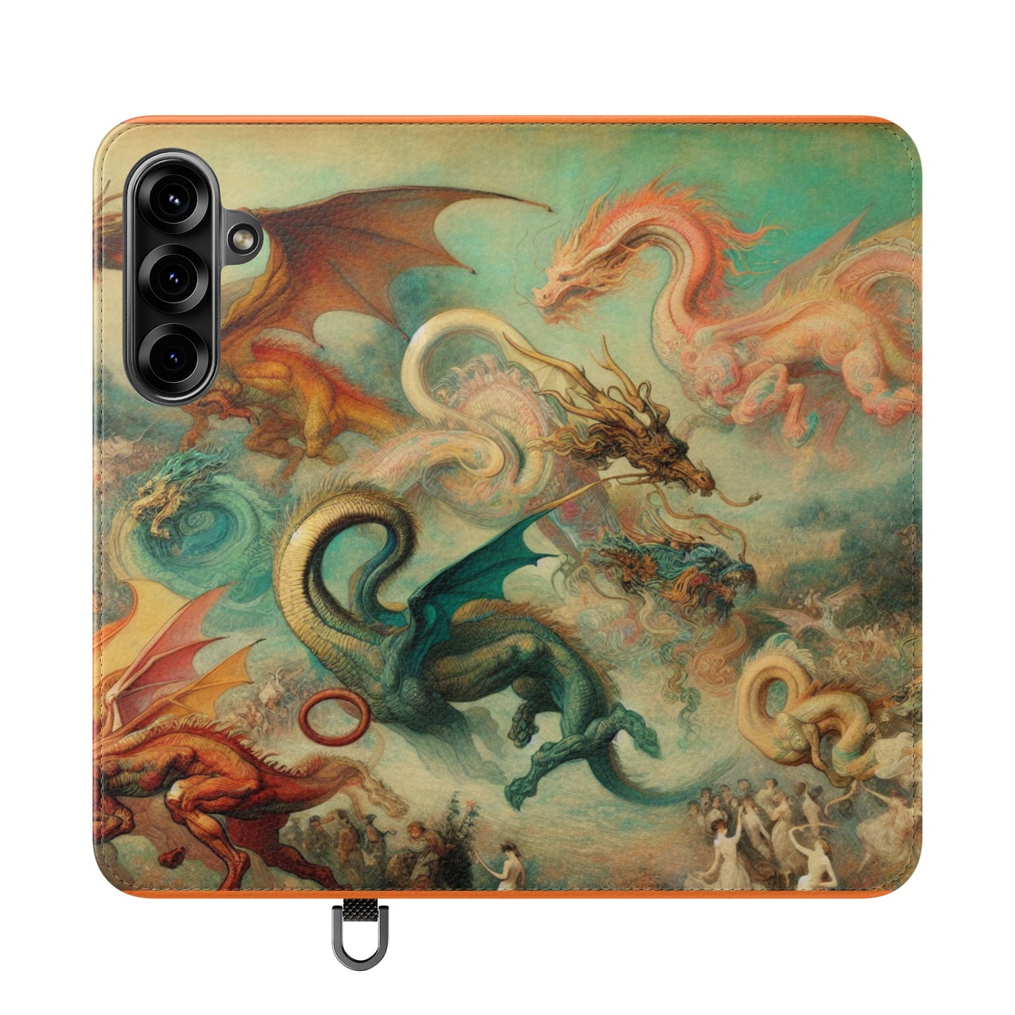 Degas Dreams of Dragons Flip Cases for iPhones