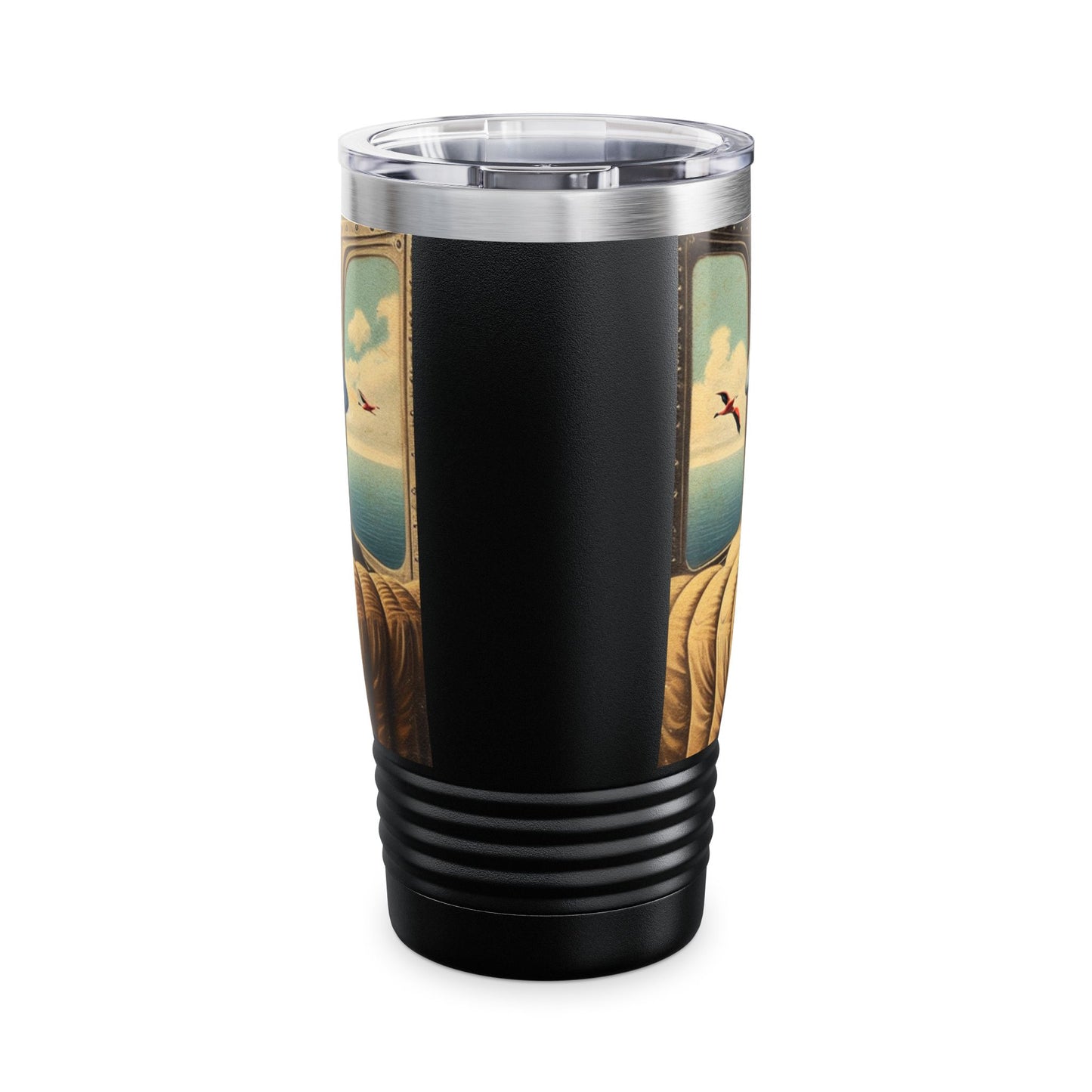Flamingo Flight Deck Ringneck Tumbler | 20oz