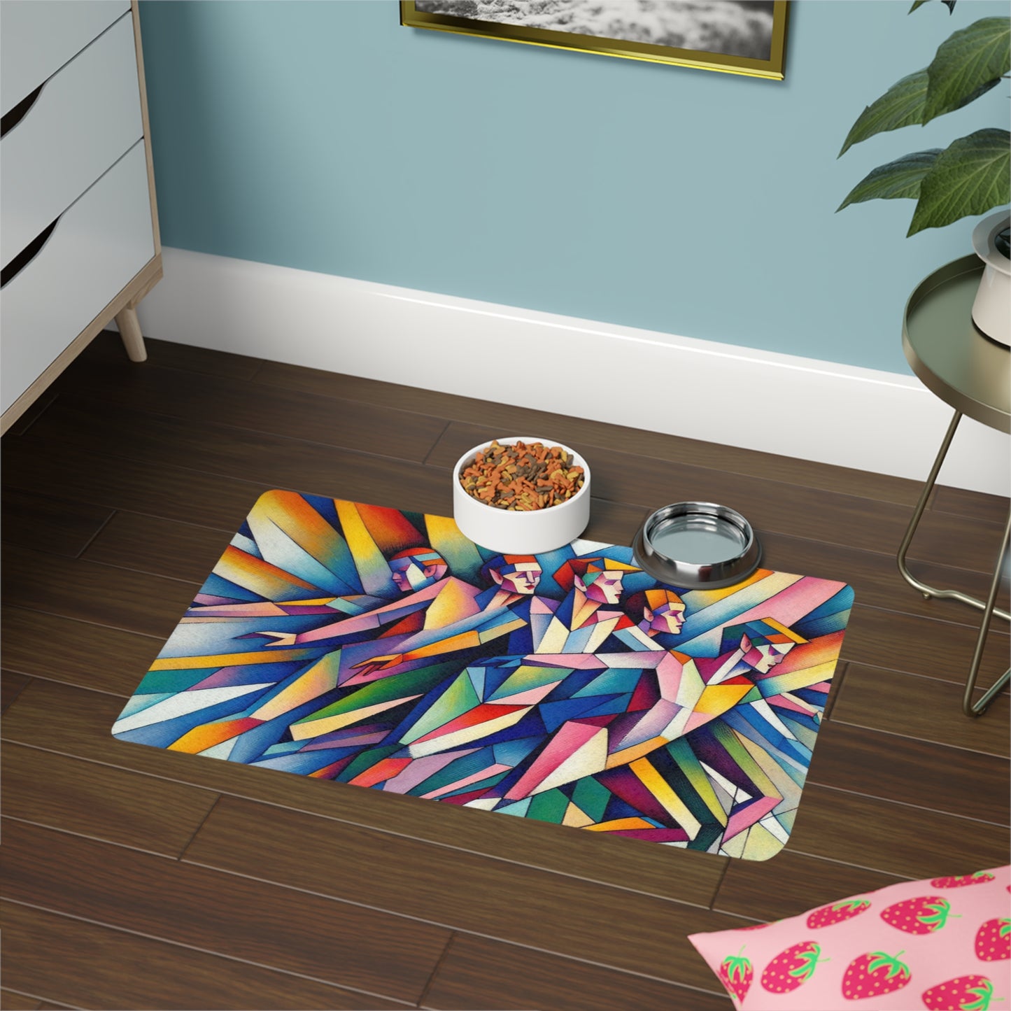 Picasso's Pixies Pet Food Mat
