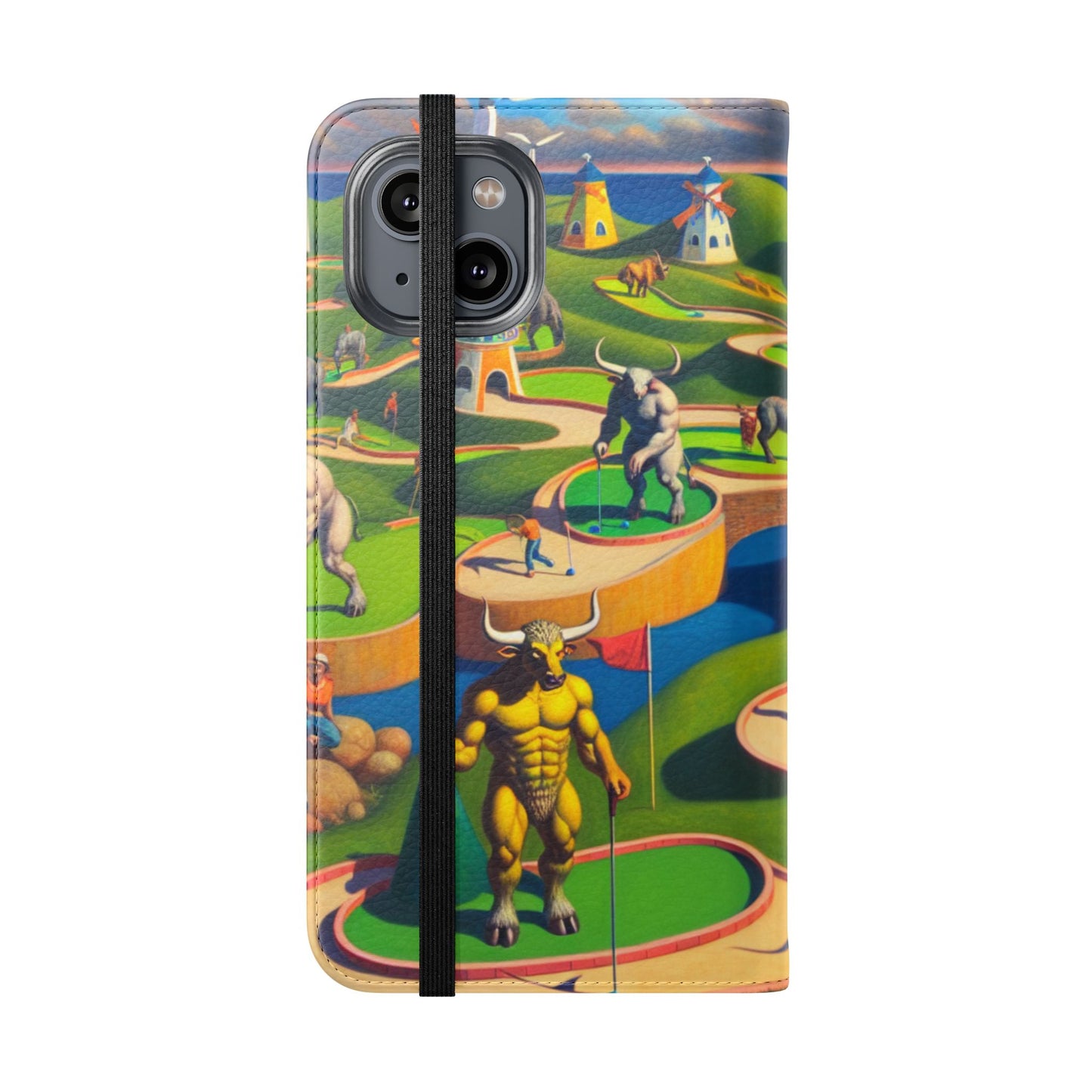 Mini-taur Golf Flip Case - iPhone/Galaxy