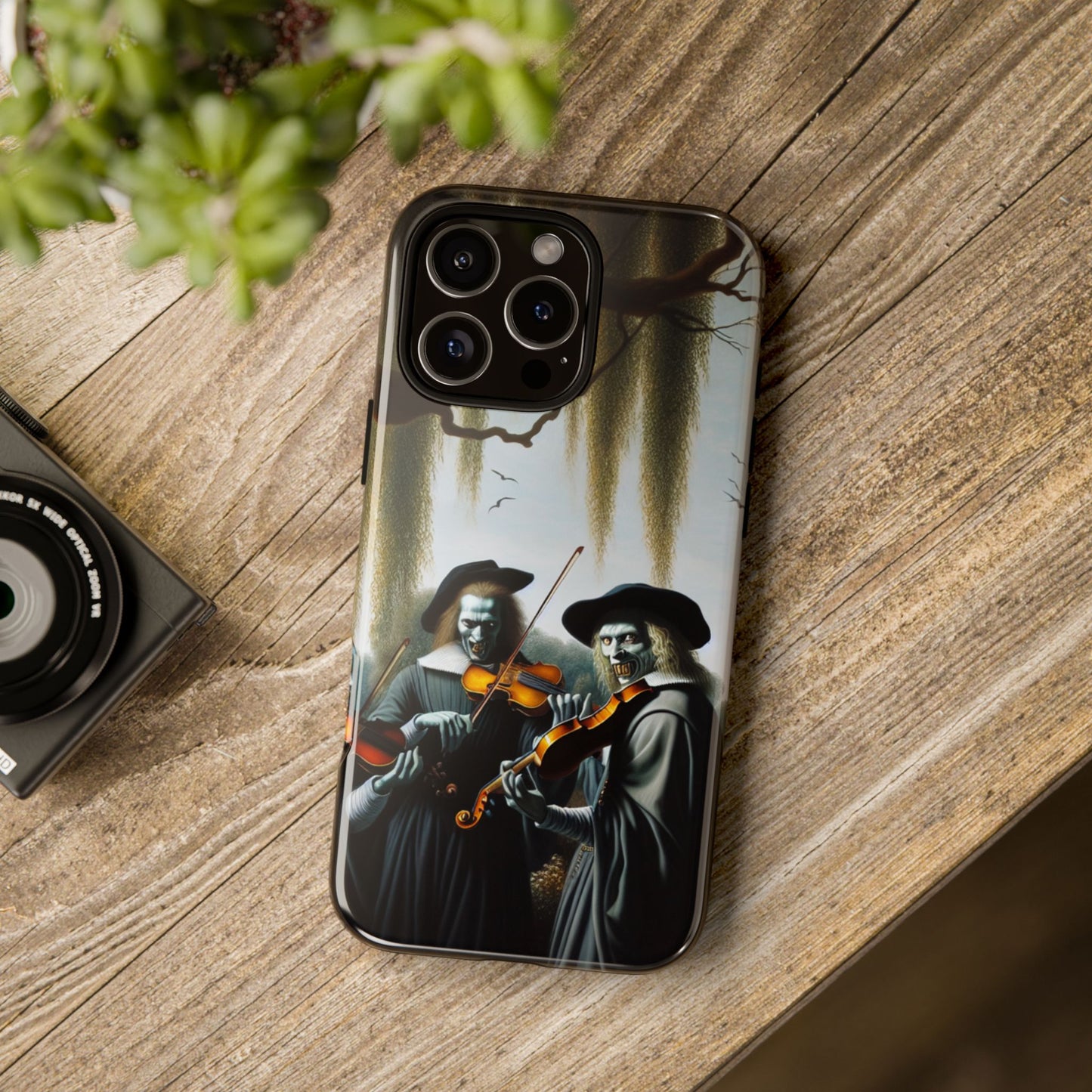 Vermeer's Vampire Violinists Phone Case - IPHONE