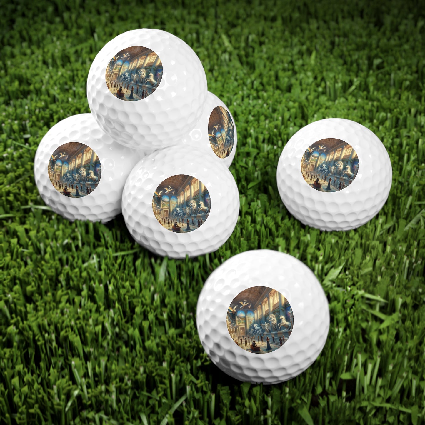 Atlantis Atrium Golf Balls, 6pcs