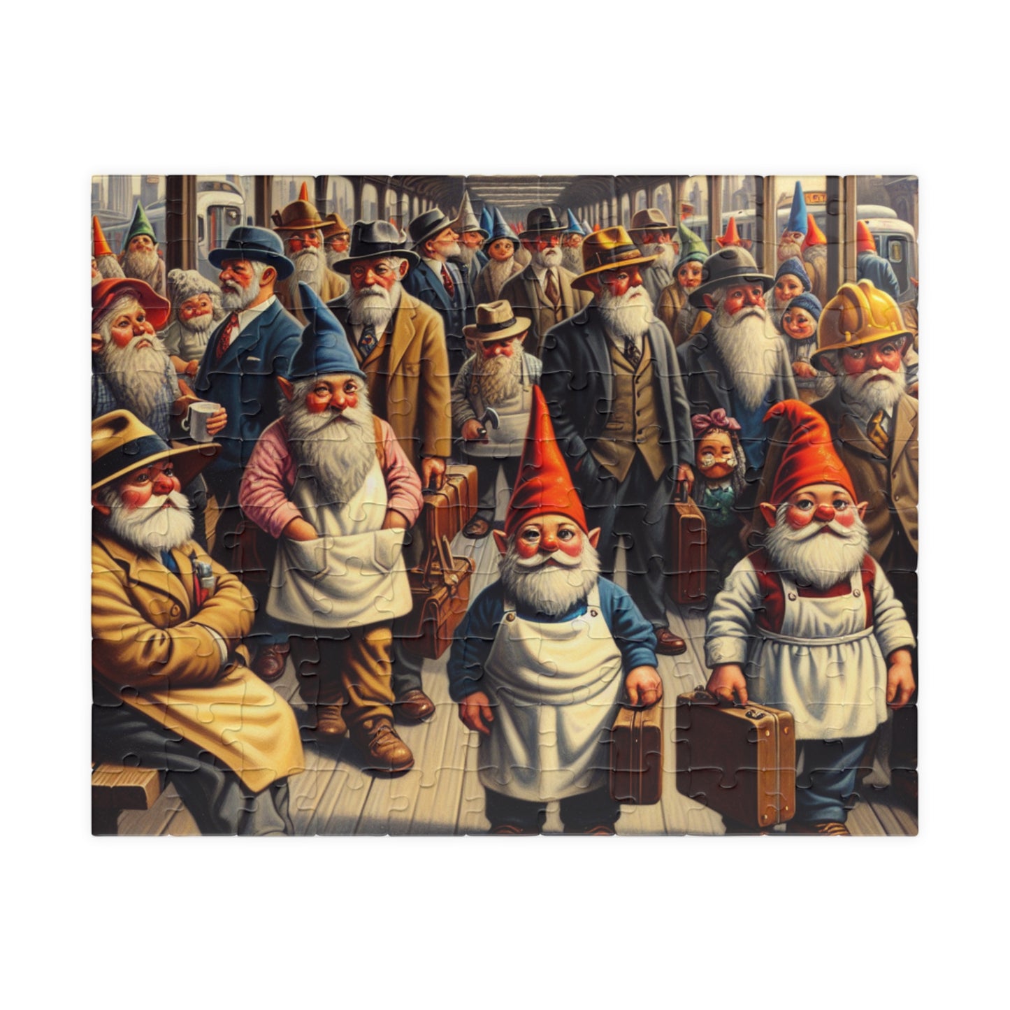 The Gnome-mute Home Puzzle (110, 252, 520, 1014-piece)