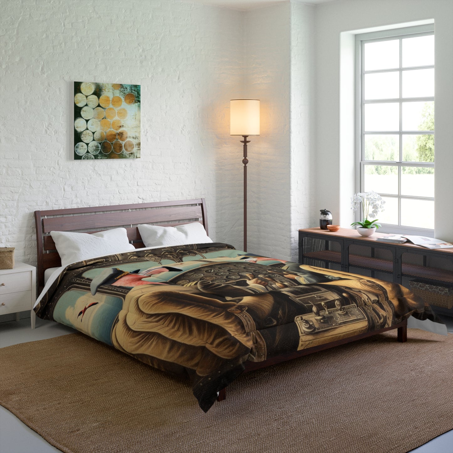 Flamingo Flight Deck Comforter
