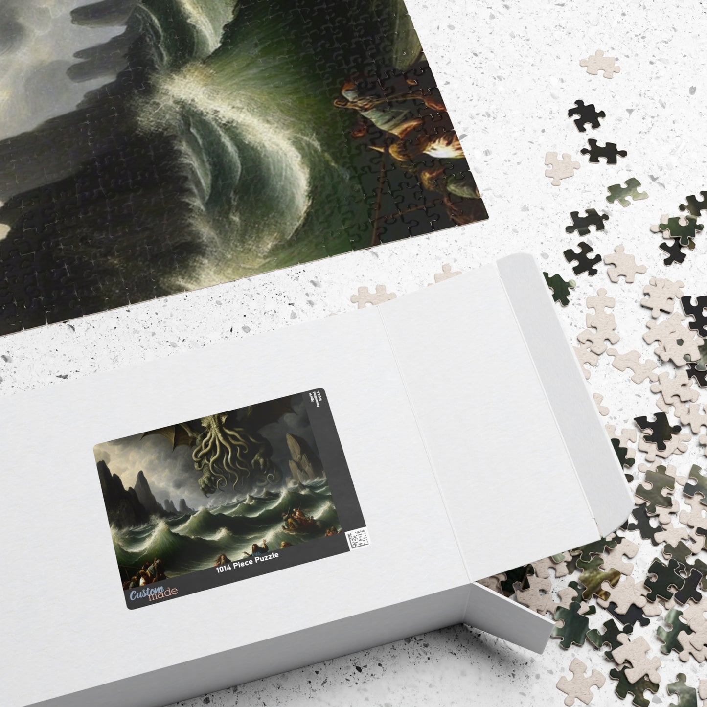 Cthulhu in the Storm Puzzle (110, 252, 520, 1014-piece)