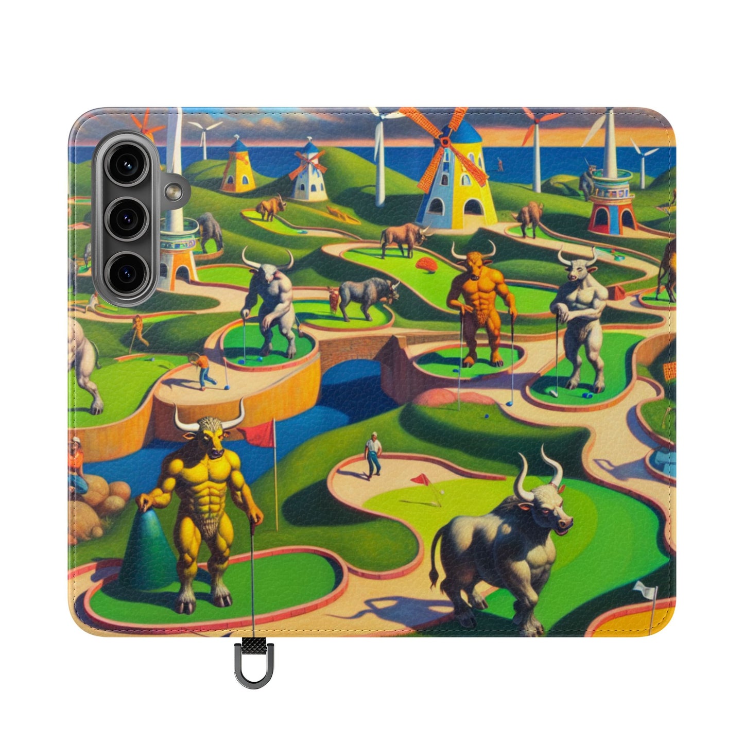 Mini-taur Golf Flip Case - iPhone/Galaxy