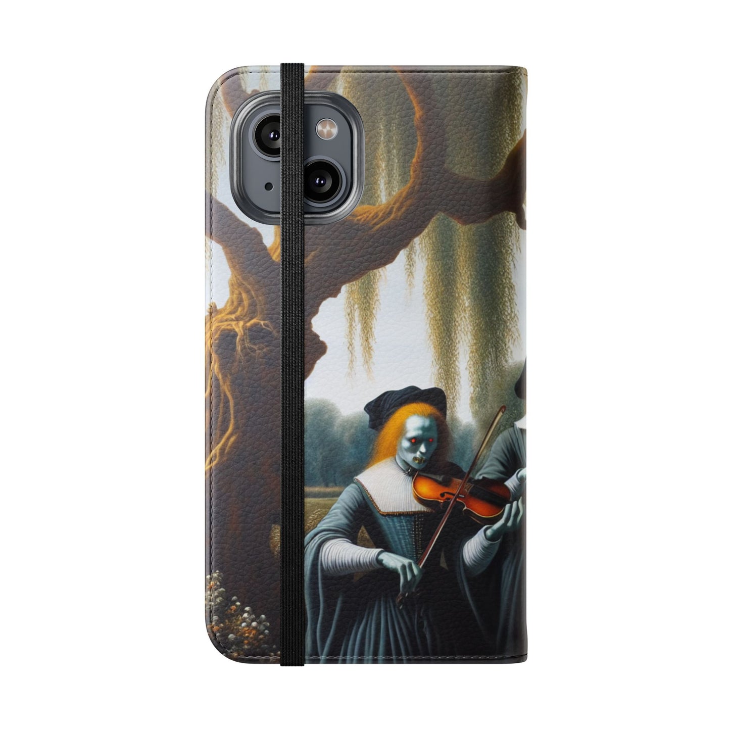 Vermeer's Vampire Violinists Flip Cases for iPhones