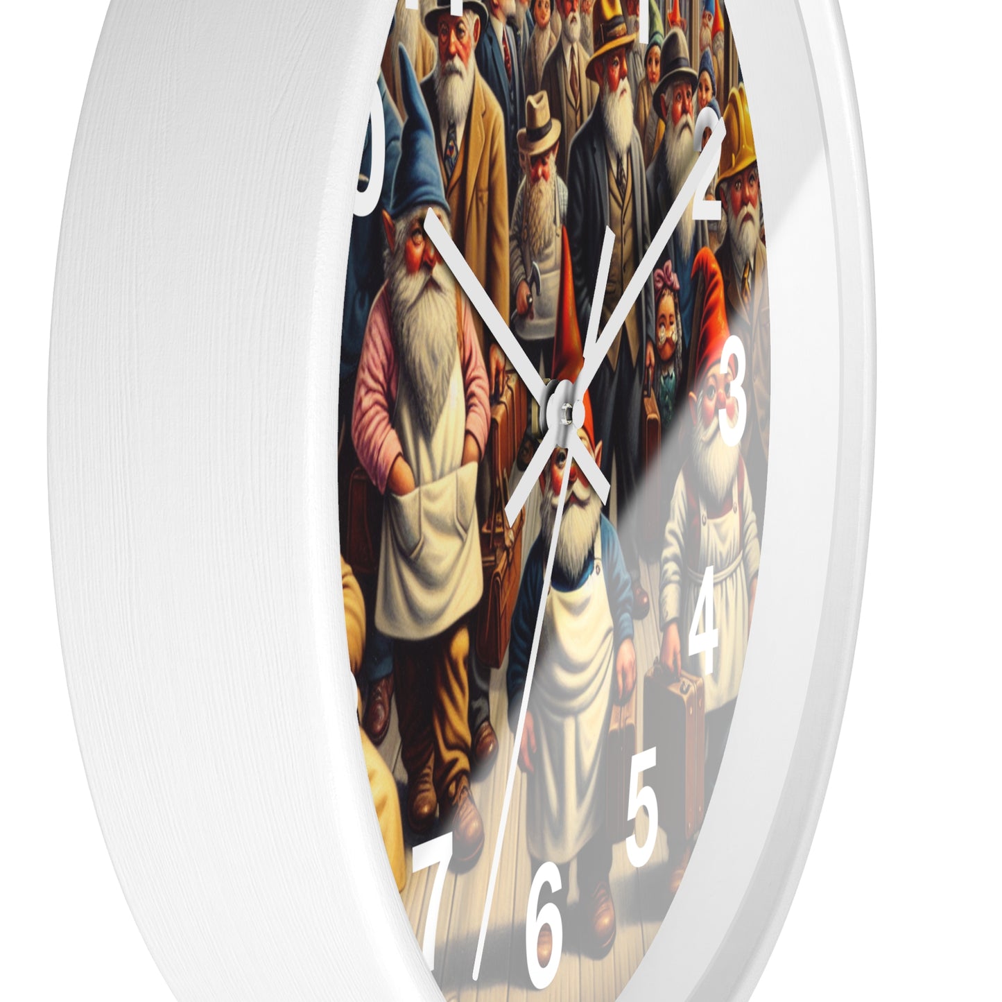 The Gnome-mute Home Wall Clock