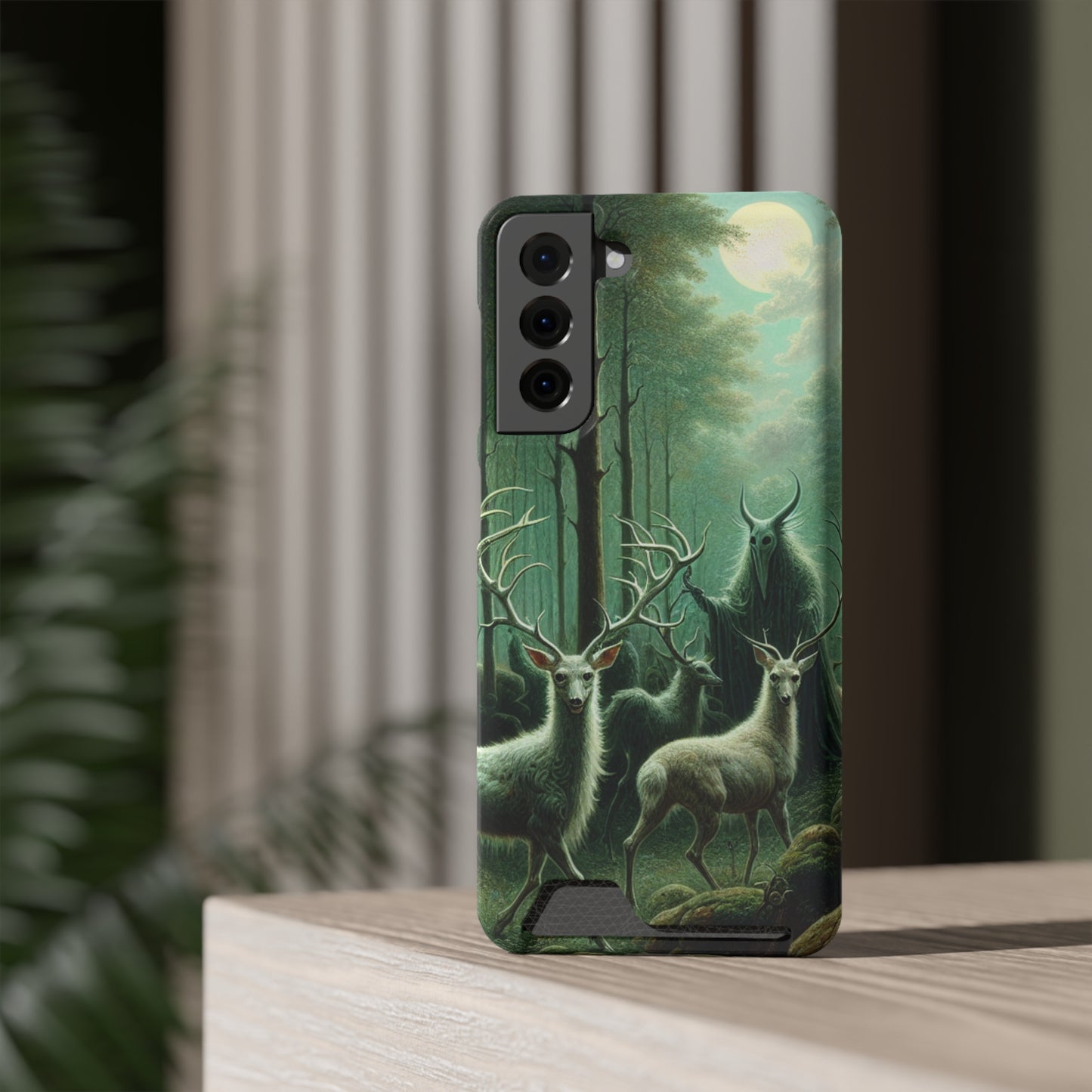 Wendigo Shepherd Phone Case with Card Holder - GALAXY