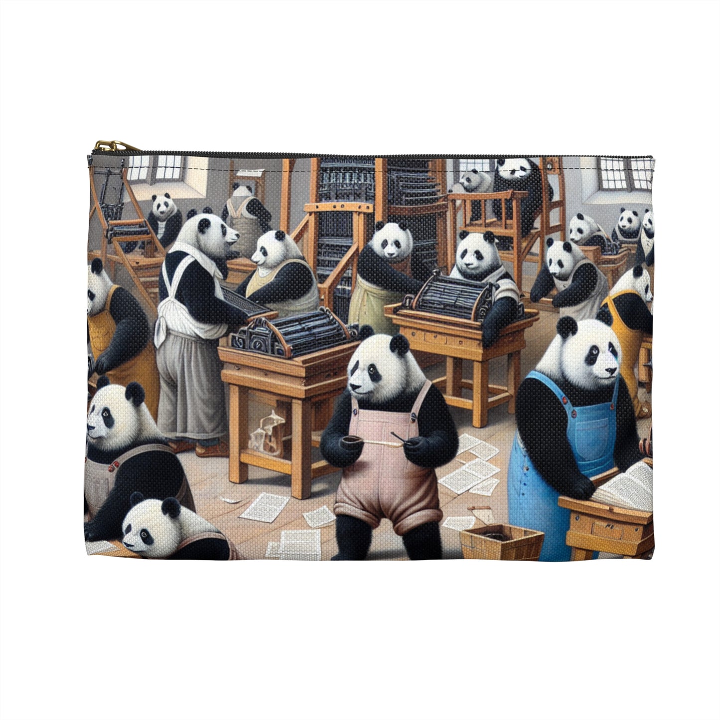 Printing Pandamonium Accessory Pouch