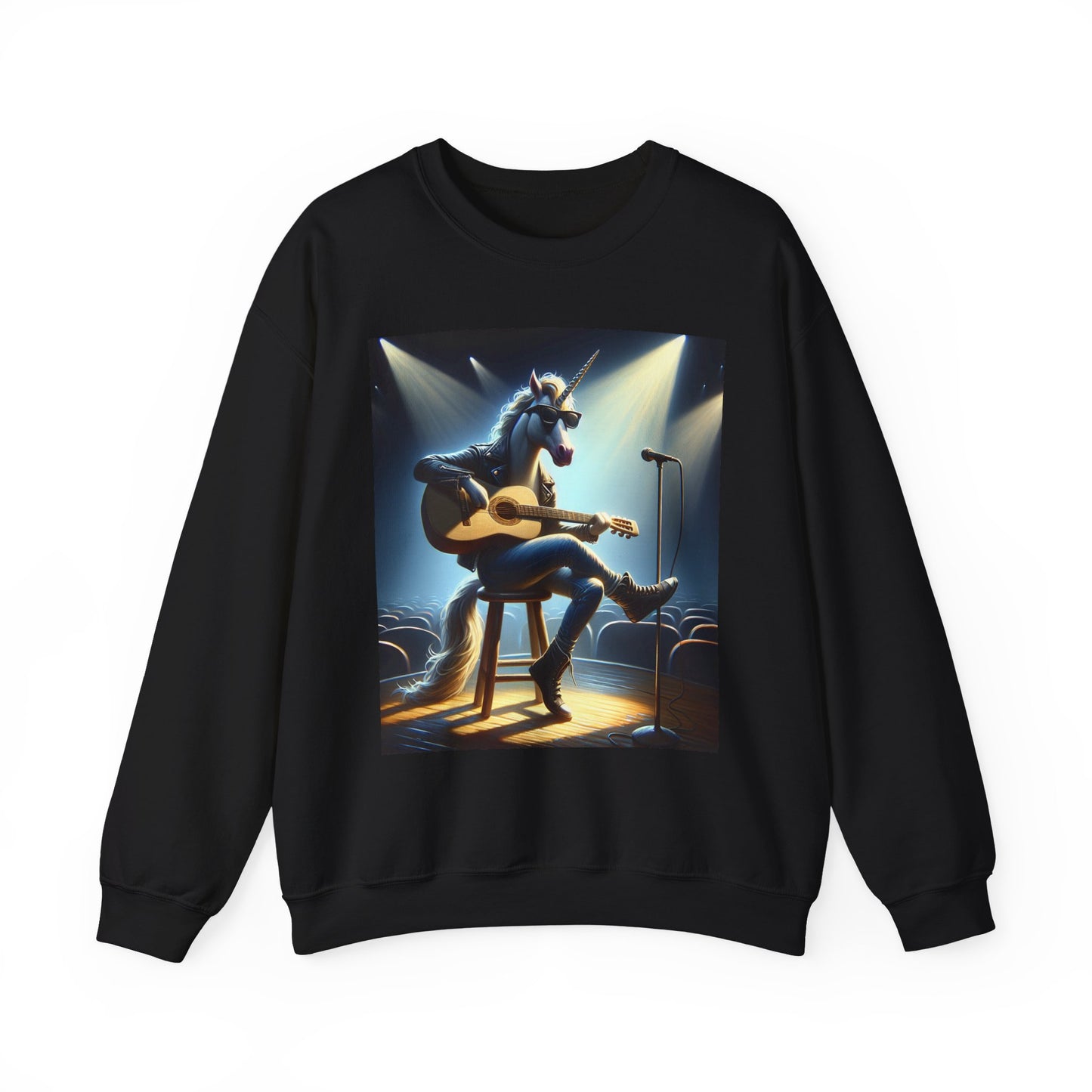 Unicorn Unplugged Crewneck Sweatshirt