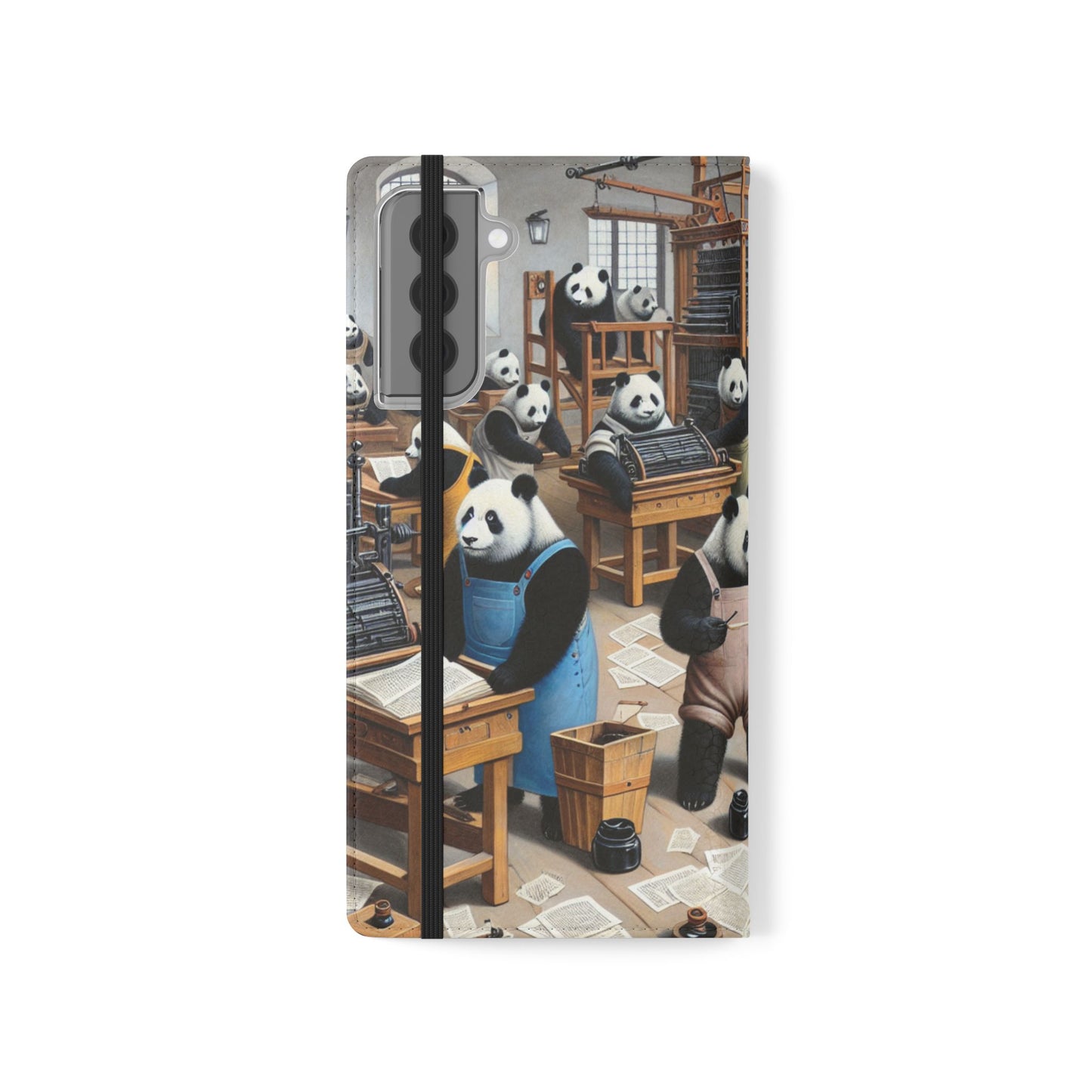 Printing Pandamonium Flip Case - iPhone/Galaxy