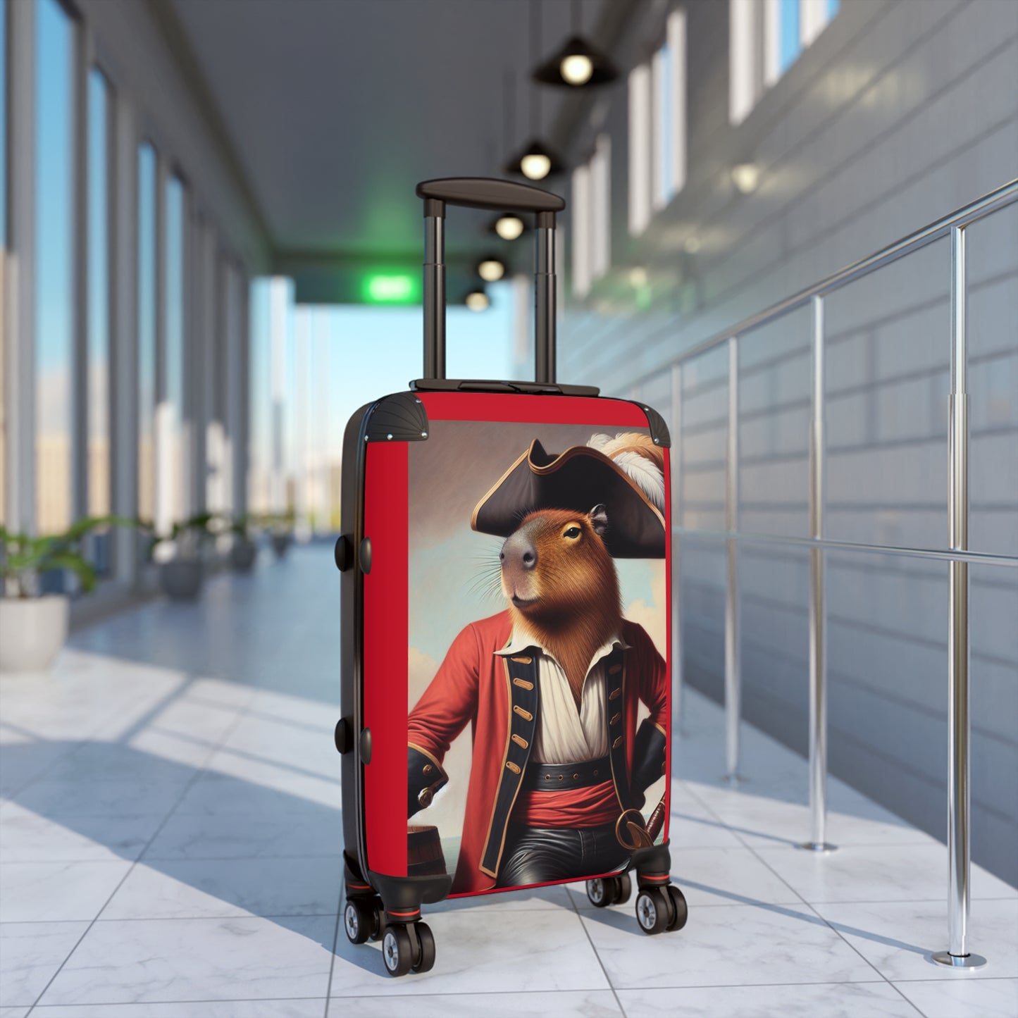 Captain Capybara Suitcase