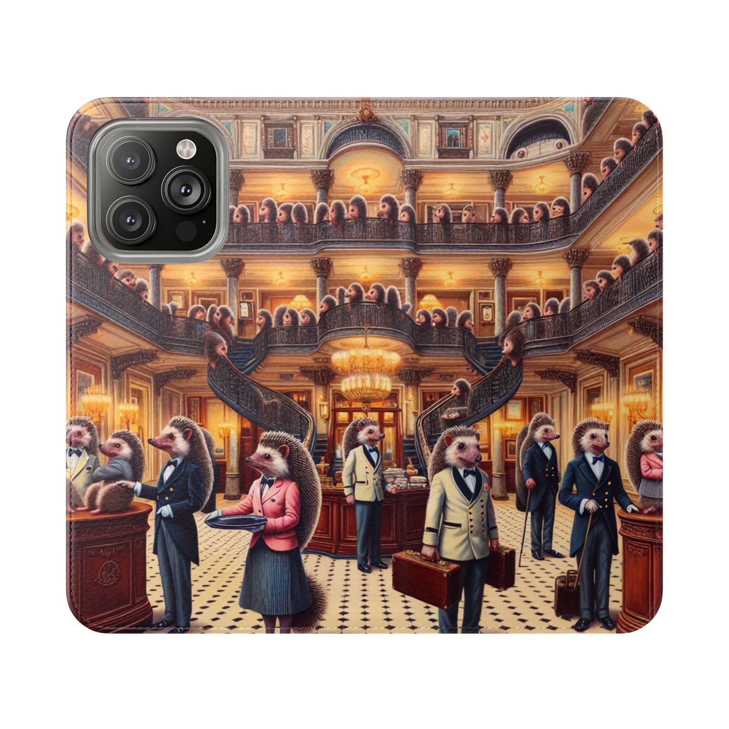 Hedgehog Hotel Flip Case - iPhone/Galaxy
