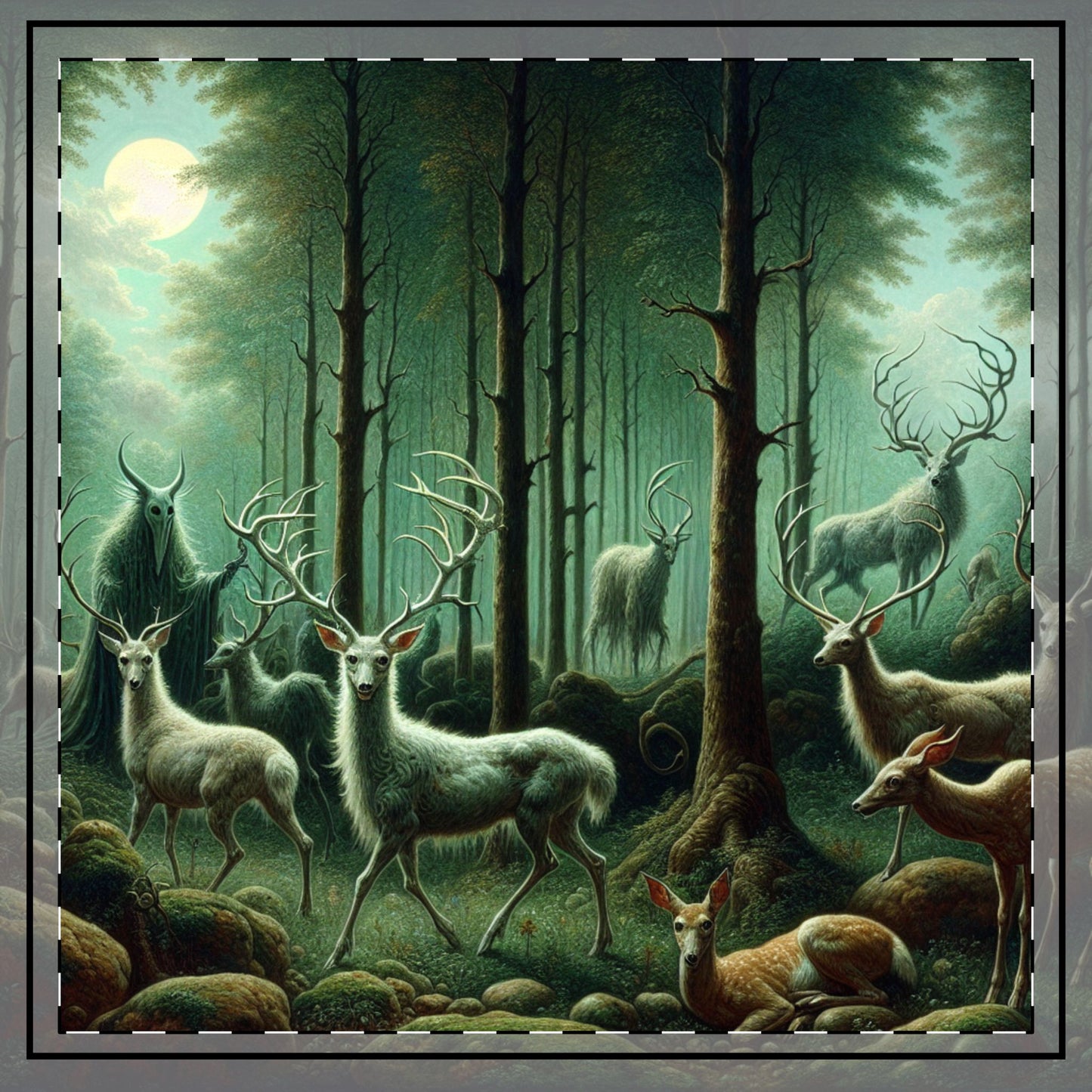 Wendigo Shepherd Throw Pillow