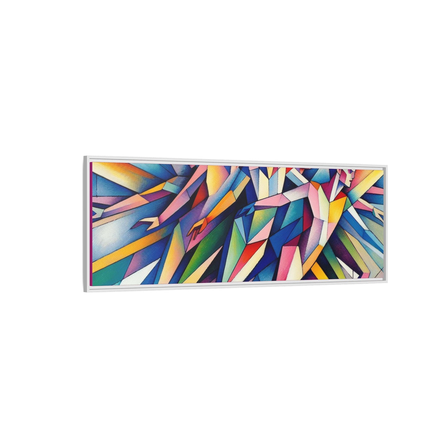 Picasso's Pixies Canvas, Framed (Multi-color)