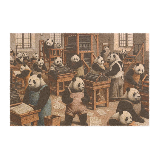 Printing Pandamonium Doormat