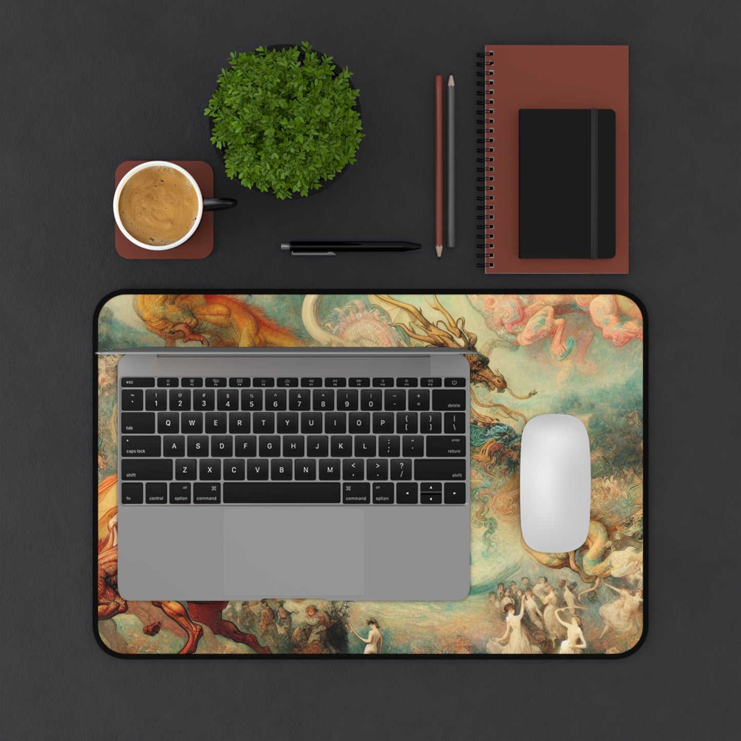 Degas Dreams of Dragons Desk Mat