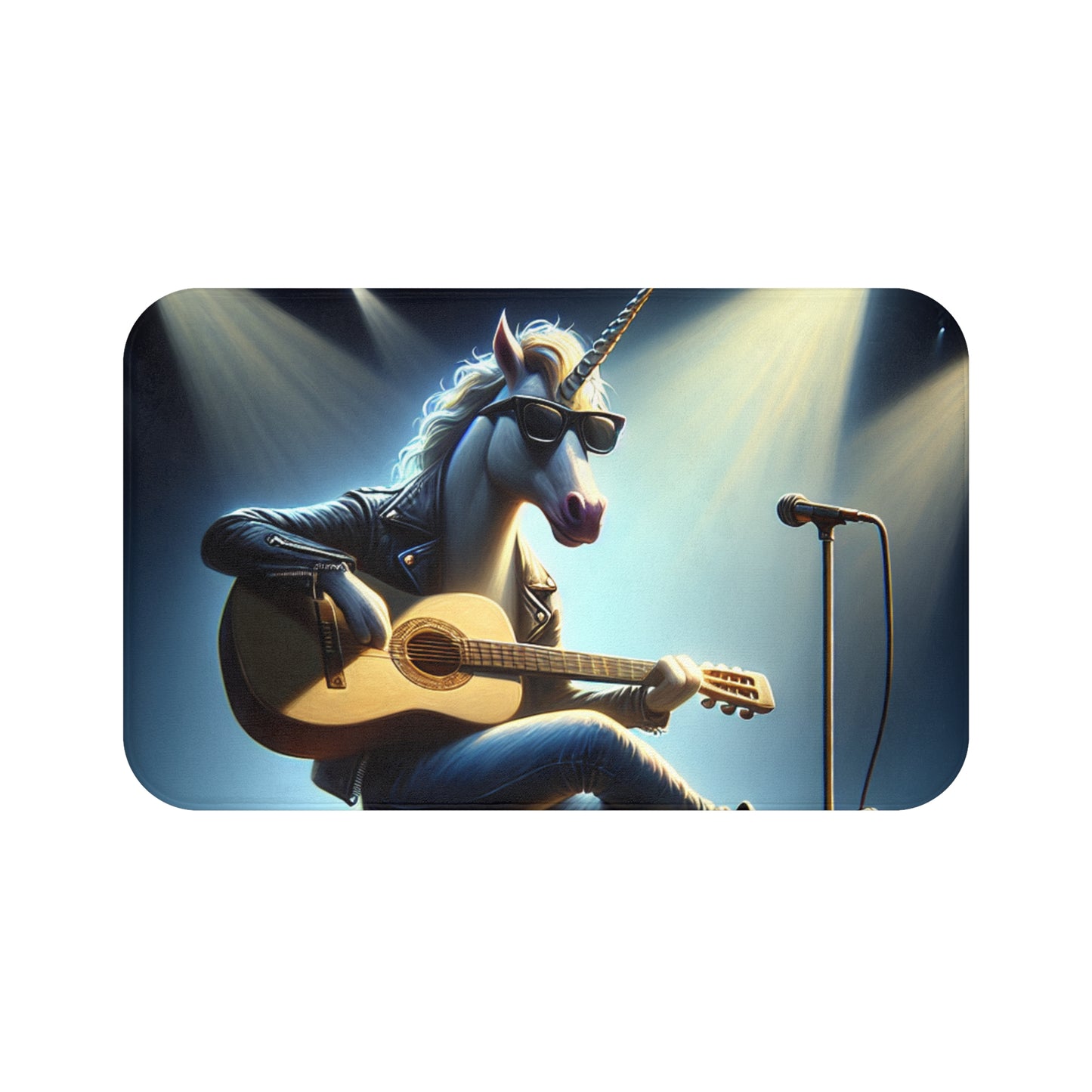 Unicorn Unplugged Bath Mat