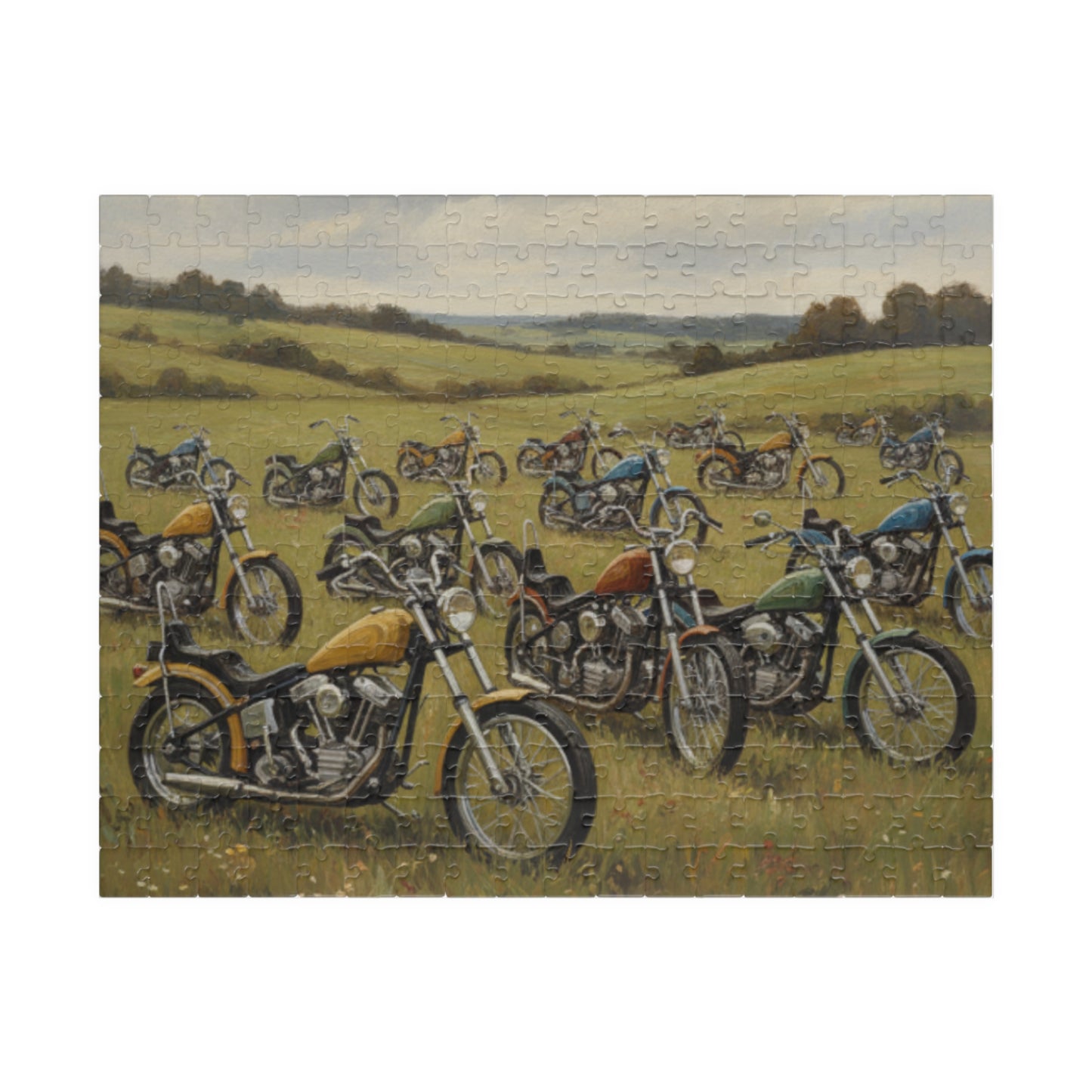 Wild Motorcycles Puzzle (110, 252, 520, 1014-piece)