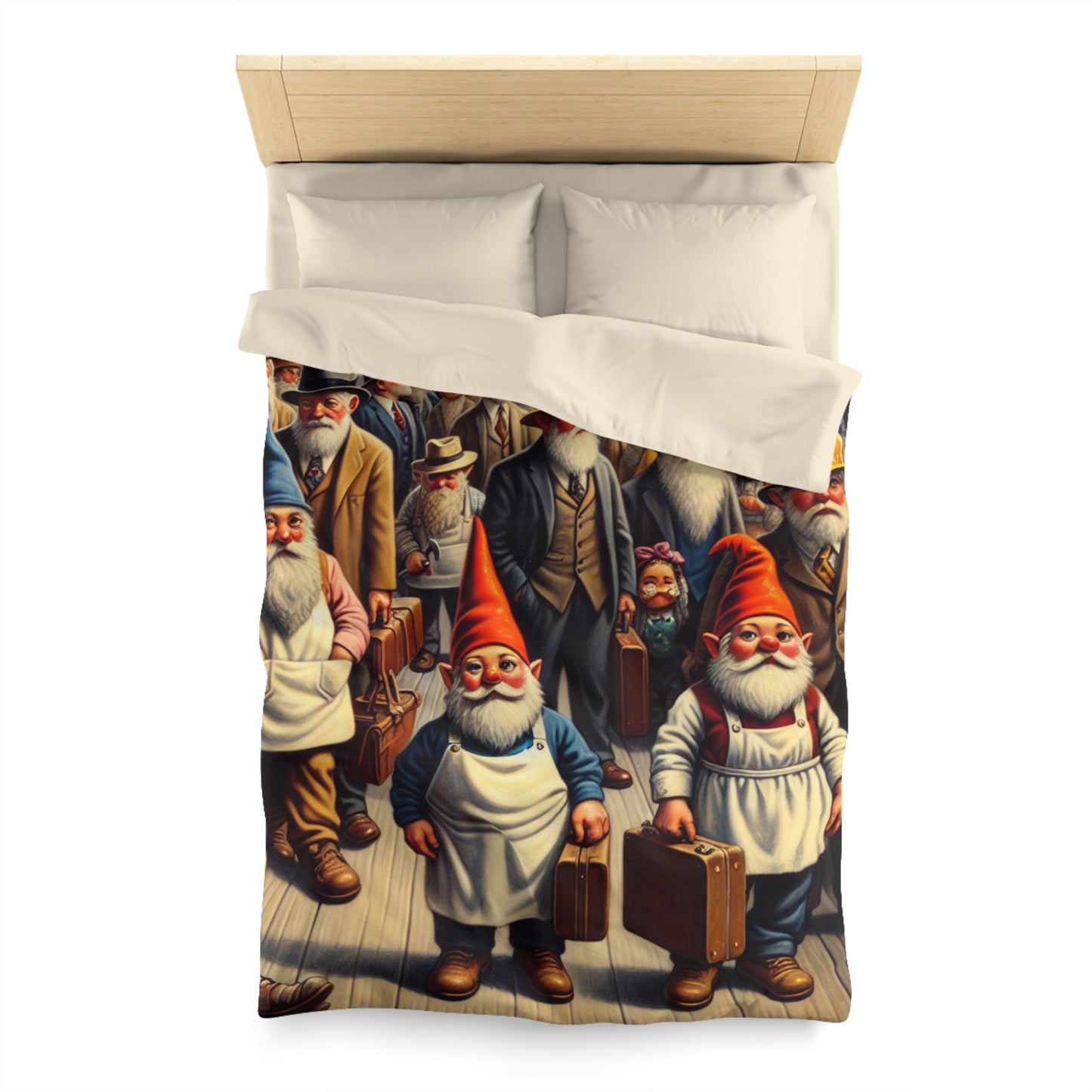 The Gnome-mute Home Microfiber Duvet Cover