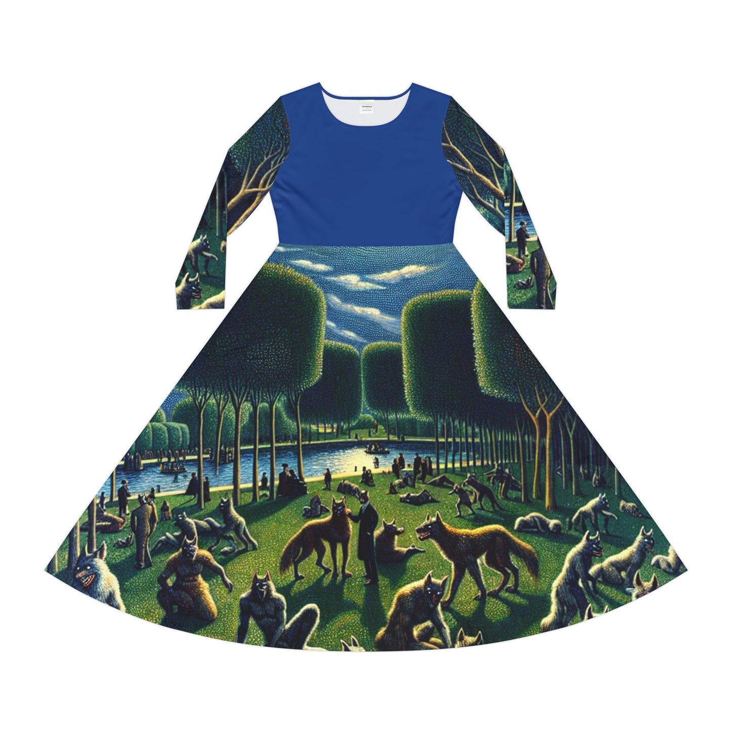 Werewolves at the Waterfront Dance Dress