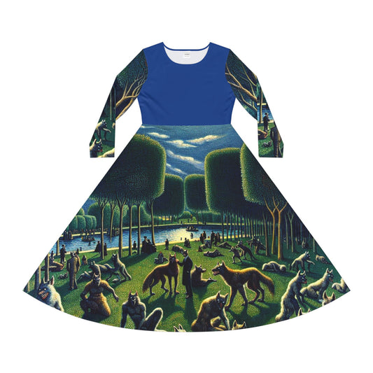 Werewolves at the Waterfront Dance Dress
