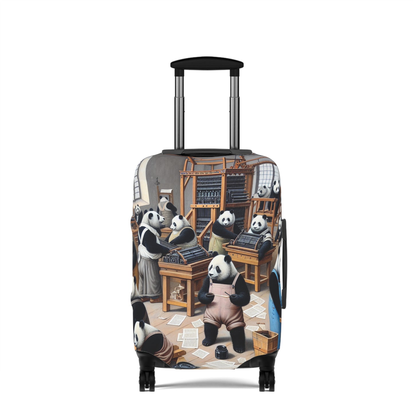 Printing Pandamonium Luggage Cover