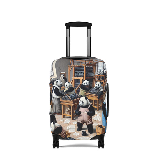 Printing Pandamonium Luggage Cover