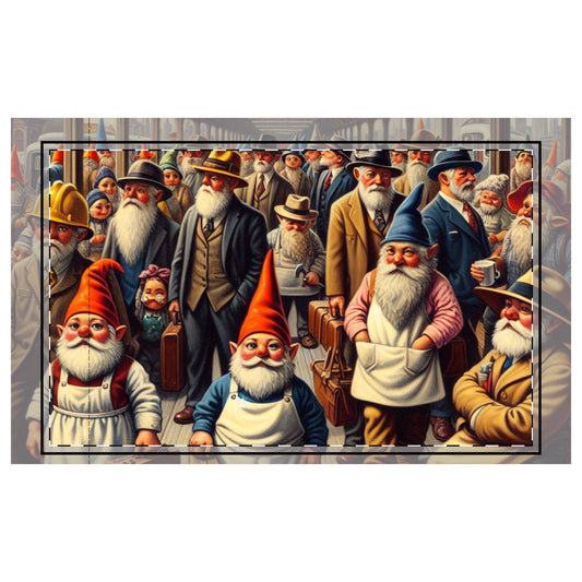 The Gnome-mute Home Microfiber Pillowcase