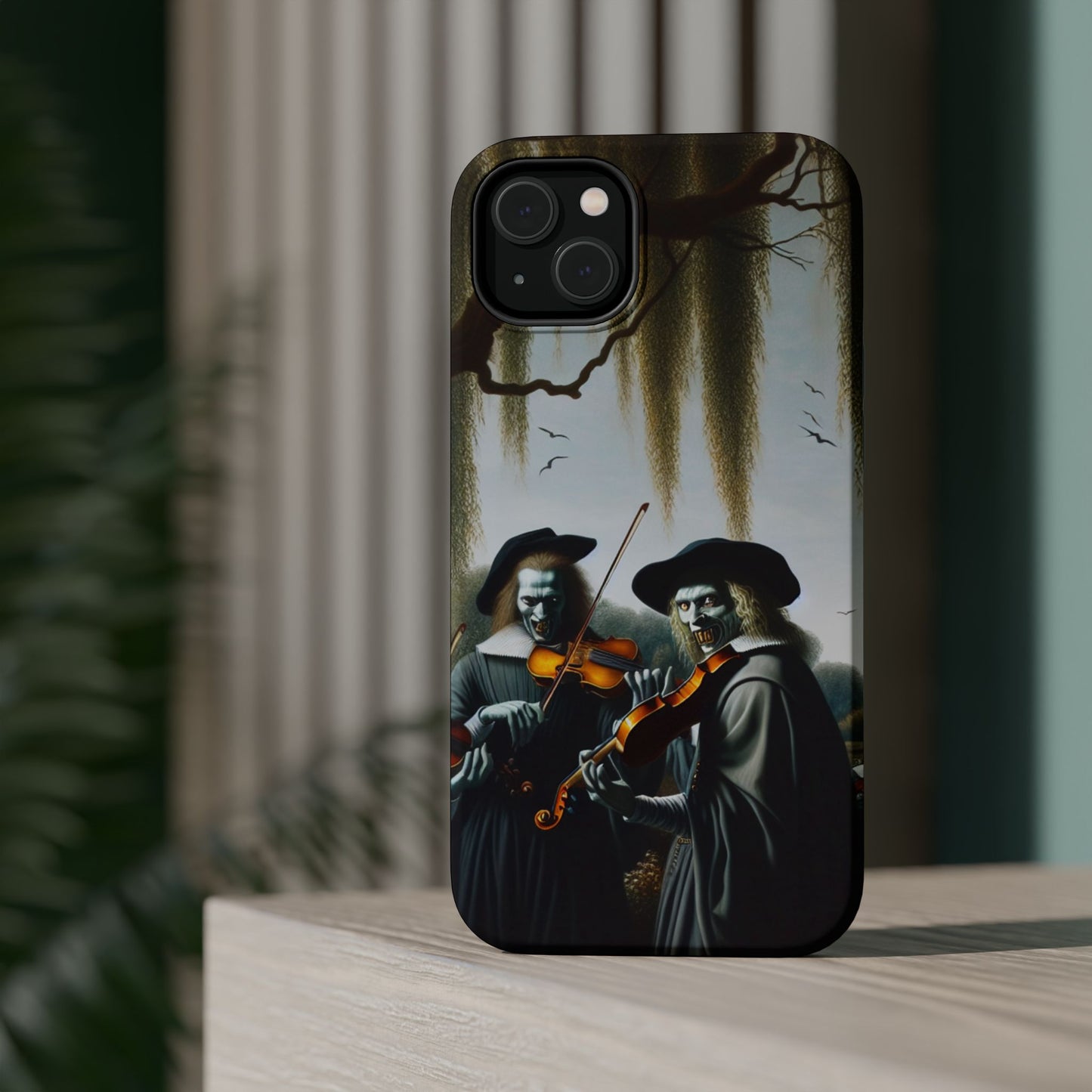 Vermeer's Vampire Violinists Magnetic iPhone Case
