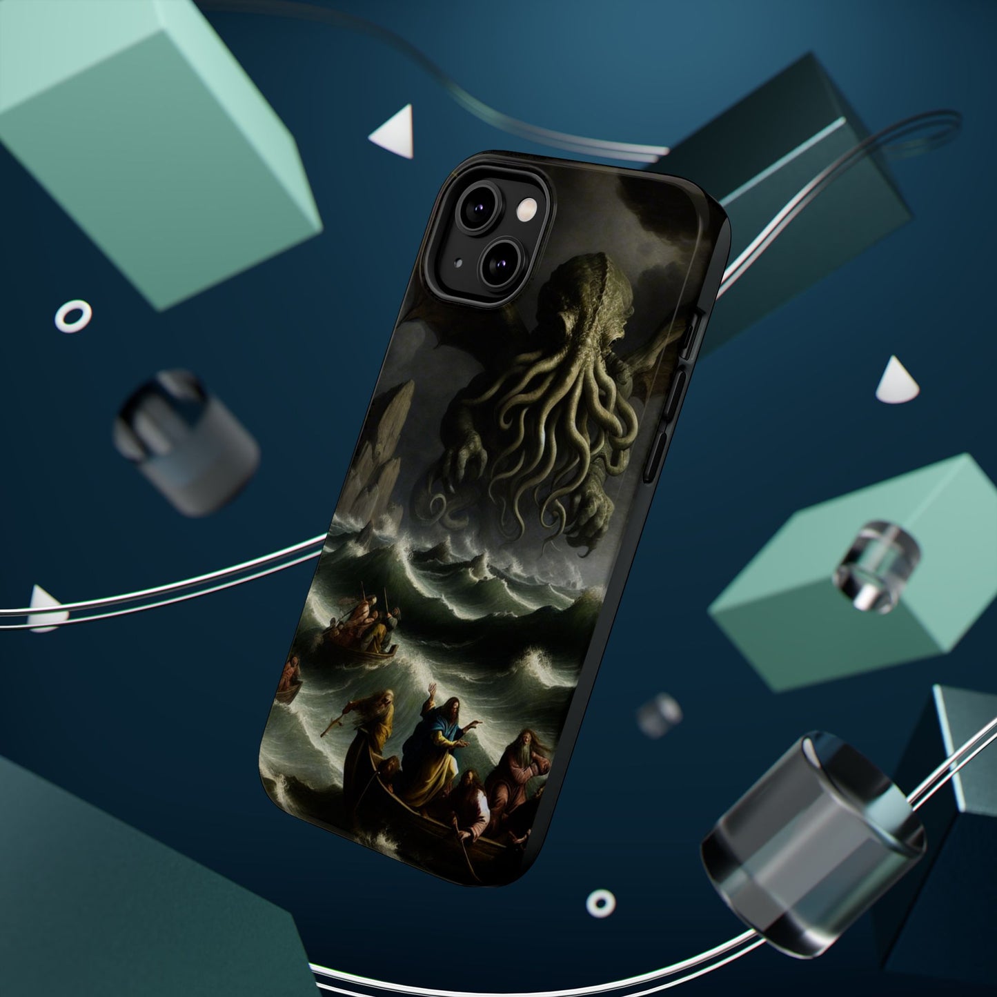 Cthulhu in the Storm Magnetic iPhone Case