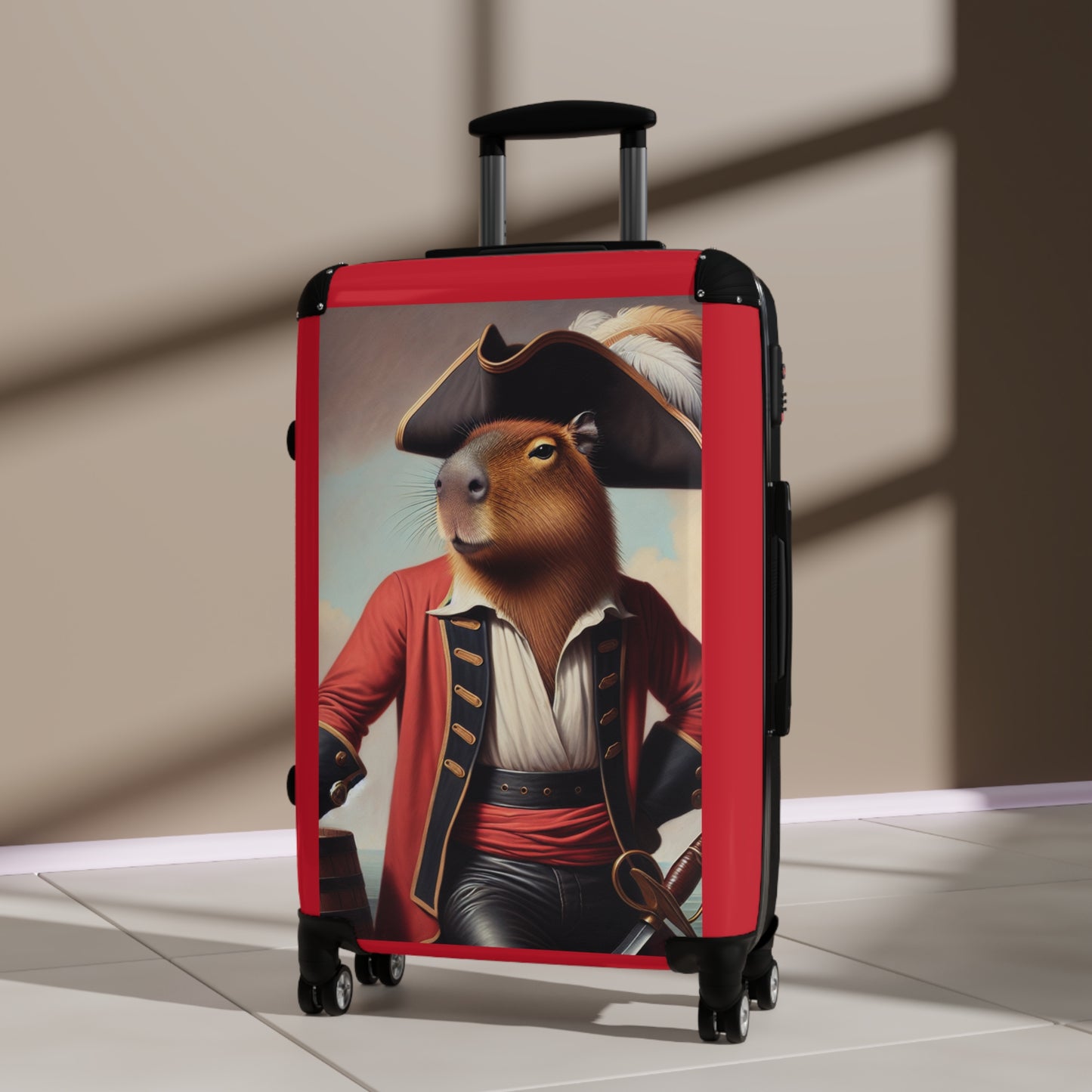 Captain Capybara Suitcase