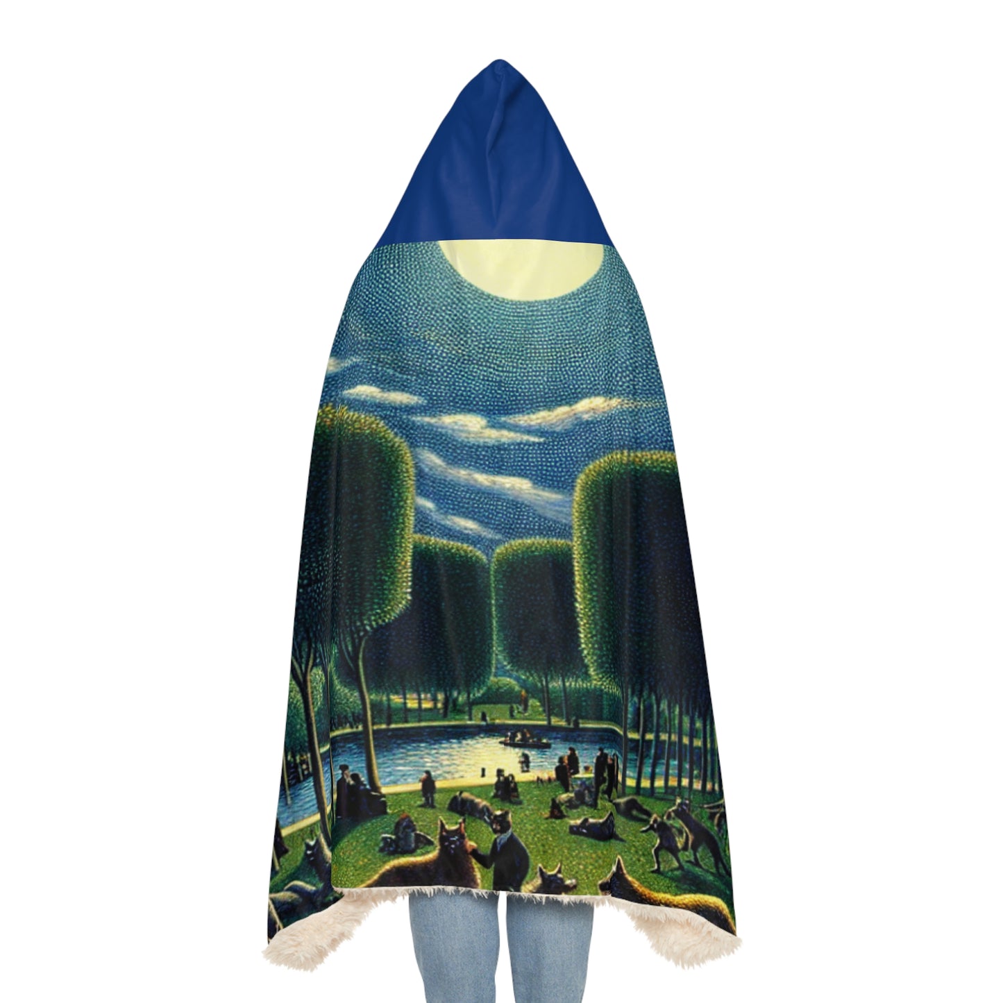 Werewolves at the Waterfront Snuggle Blanket